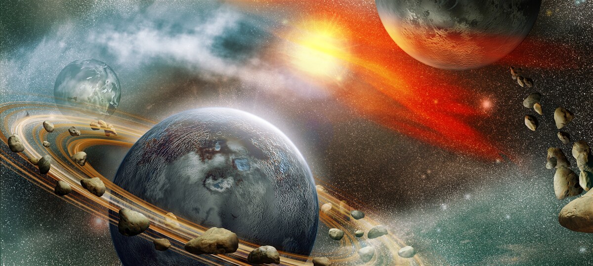 Фотошпалери захоплюючий, незвіданий всесвіт