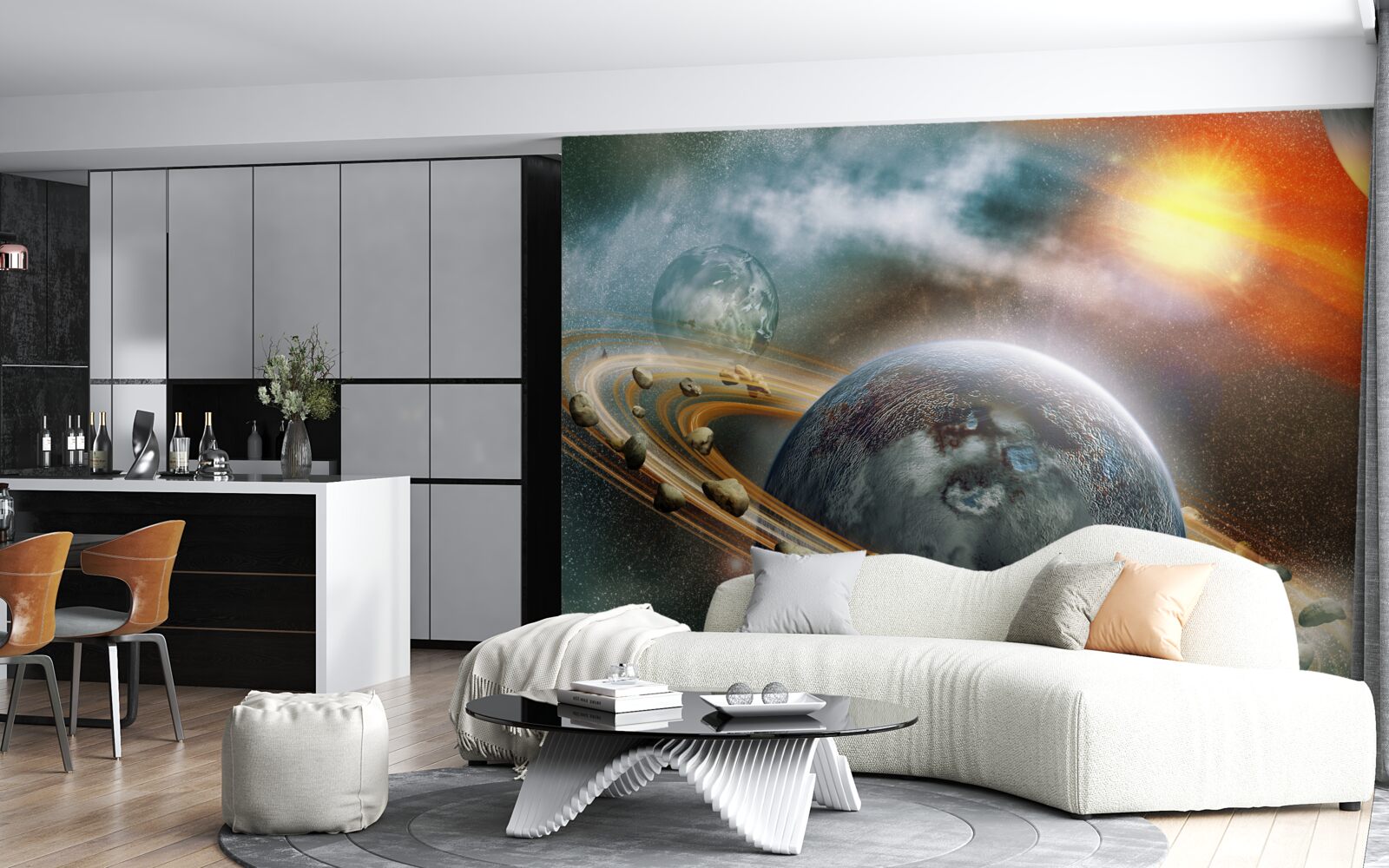 Фотошпалери захоплюючий, незвіданий всесвіт