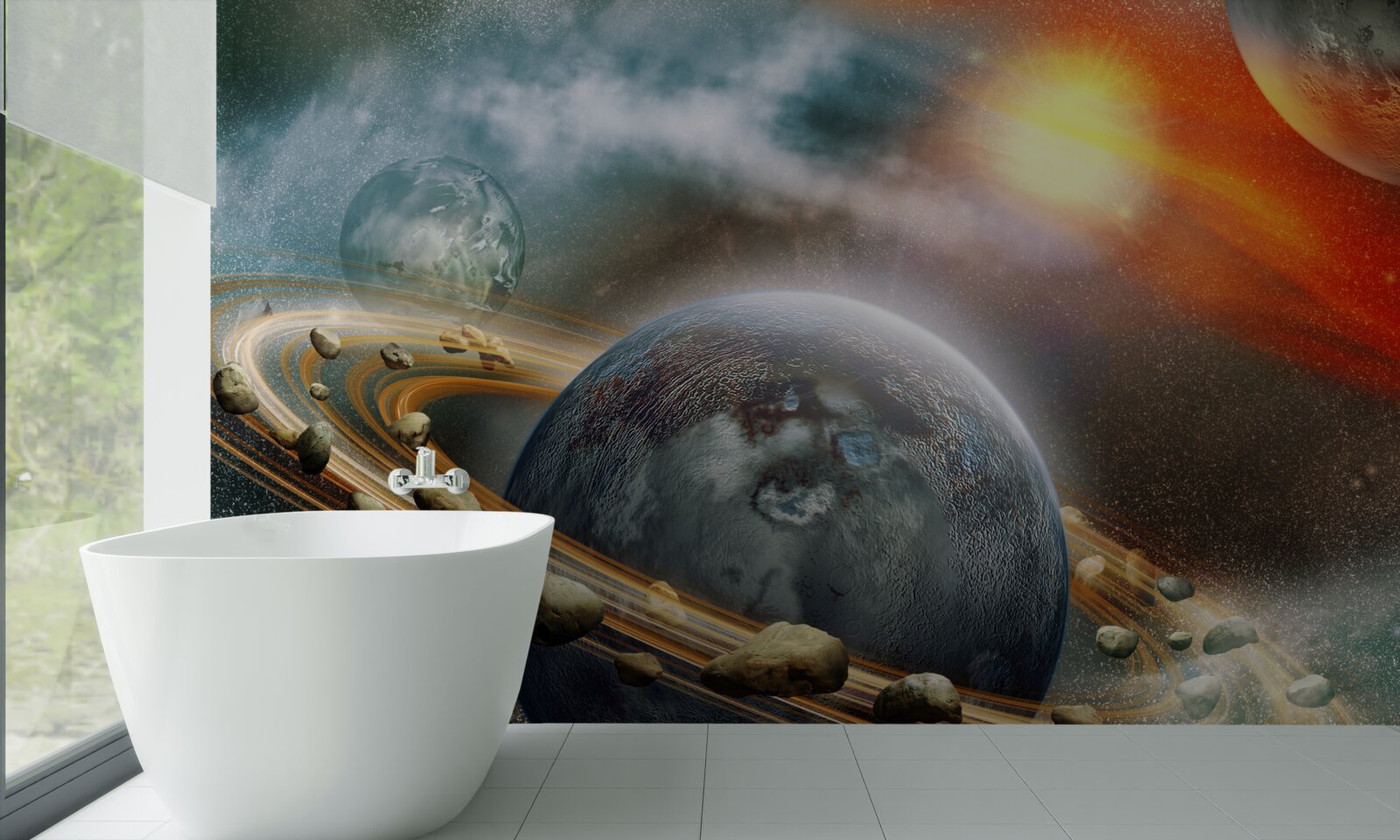 Фотошпалери захоплюючий, незвіданий всесвіт