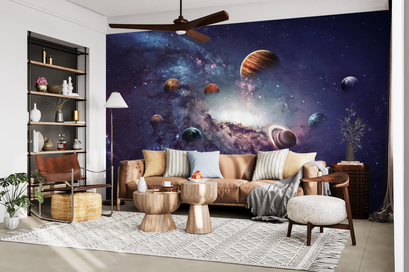 Фотошпалери розміри планет у галактиці