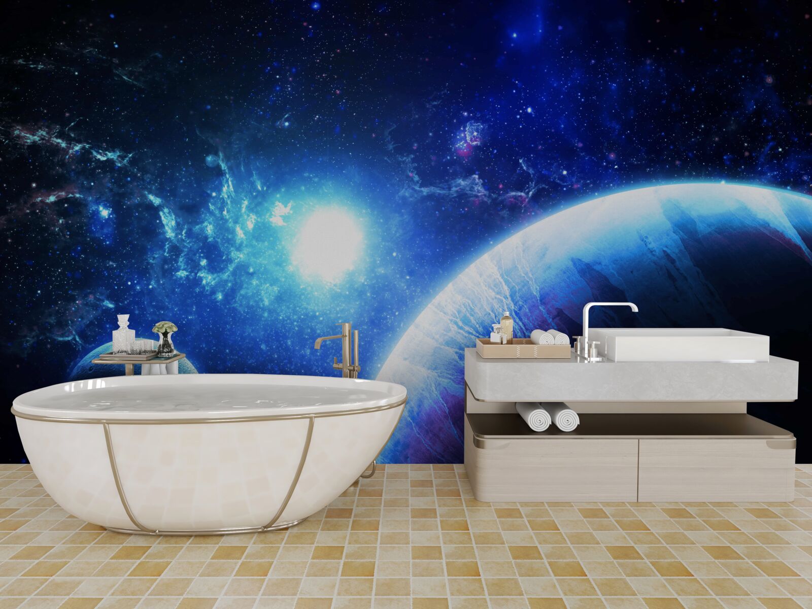 Фотошпалери появу нової зірки можна перефразувати як "народження нової зірки"