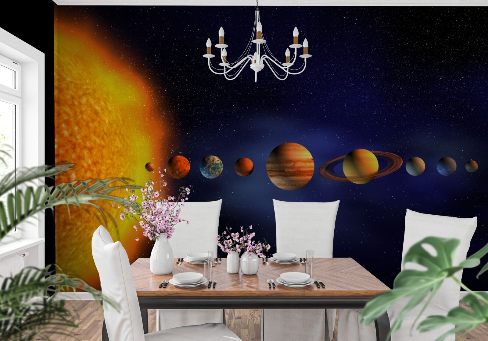 Фотошпалери Сонце і планети нашої галактики