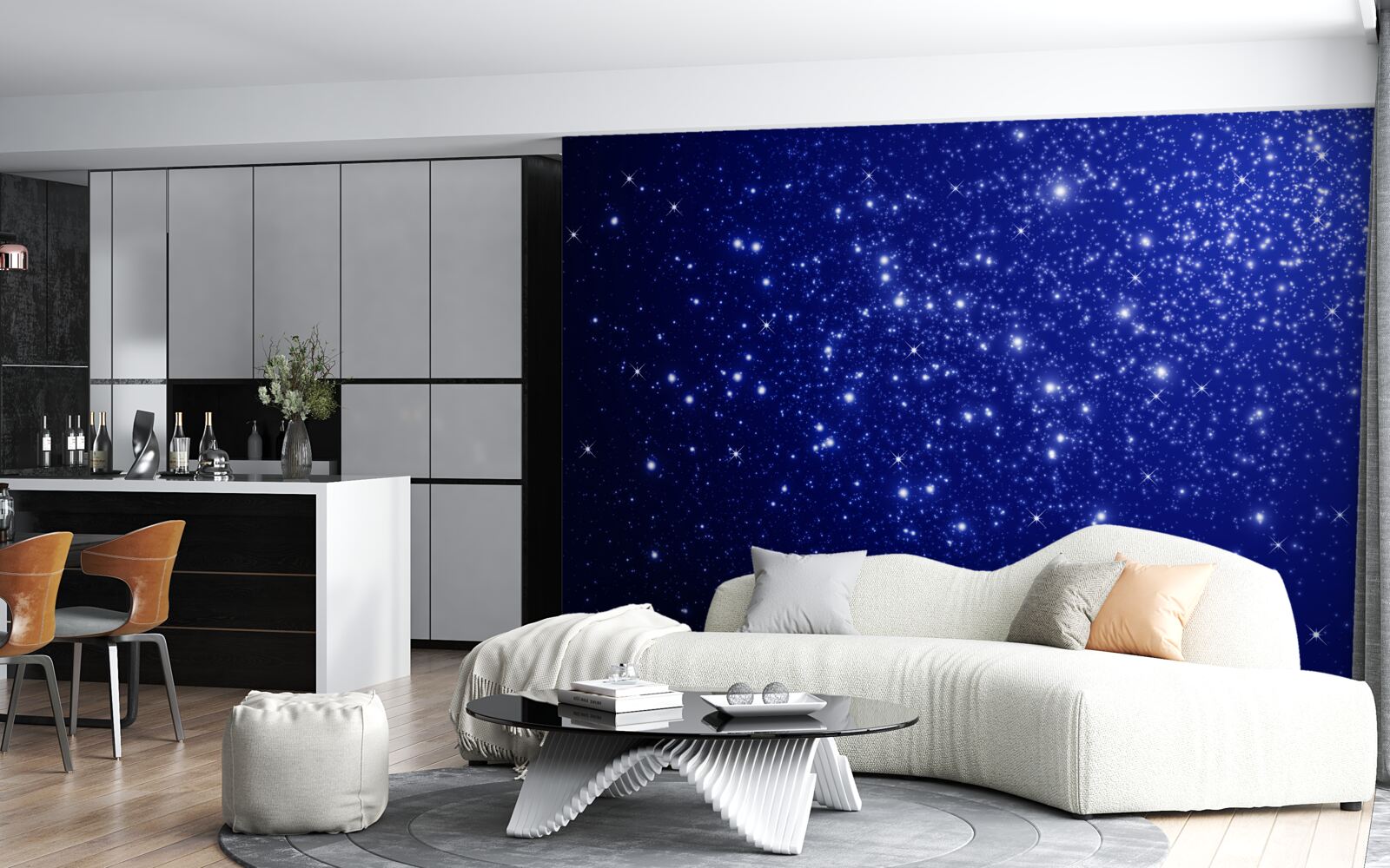 Фотошпалери незліченні світила на небесній сфері