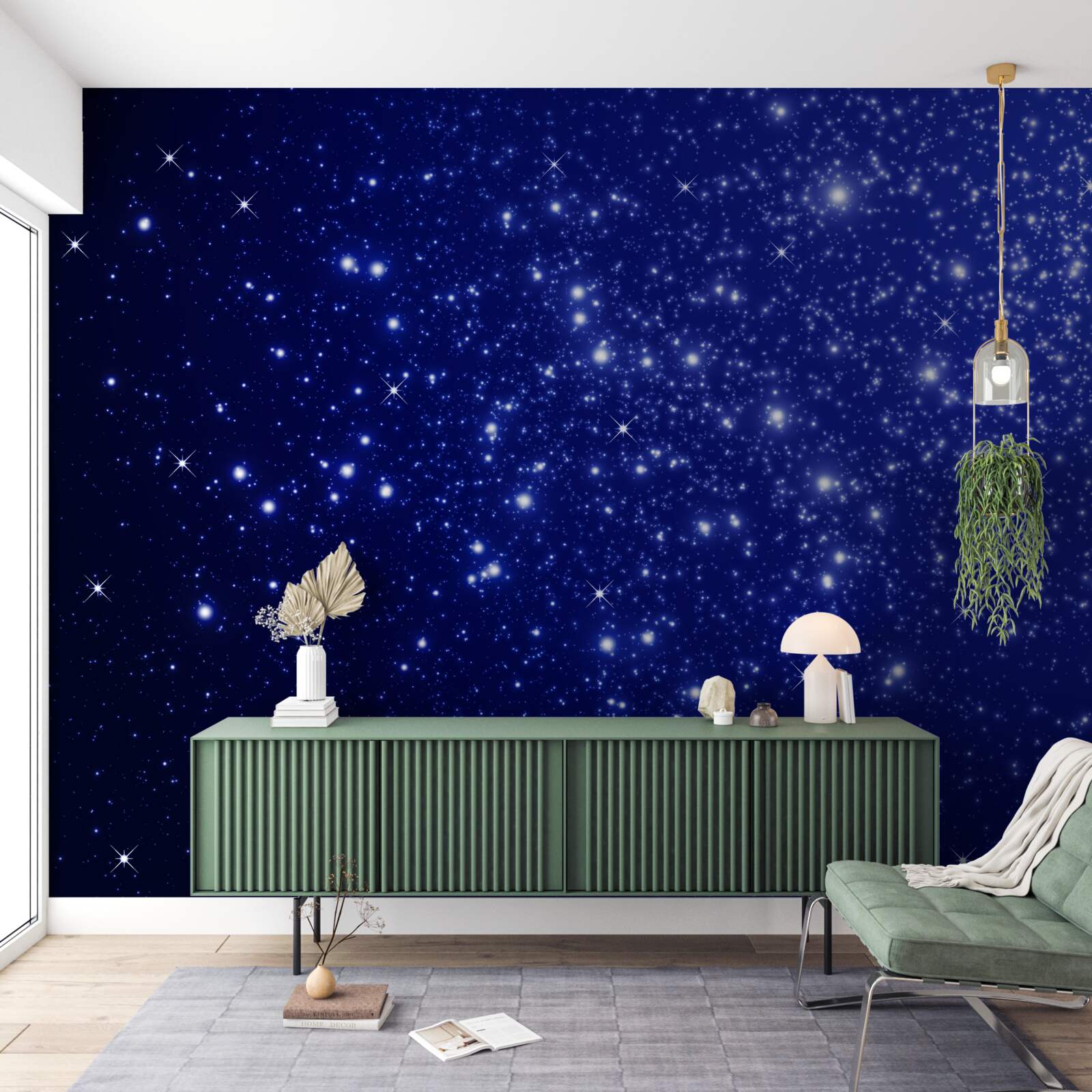 Фотошпалери незліченні світила на небесній сфері