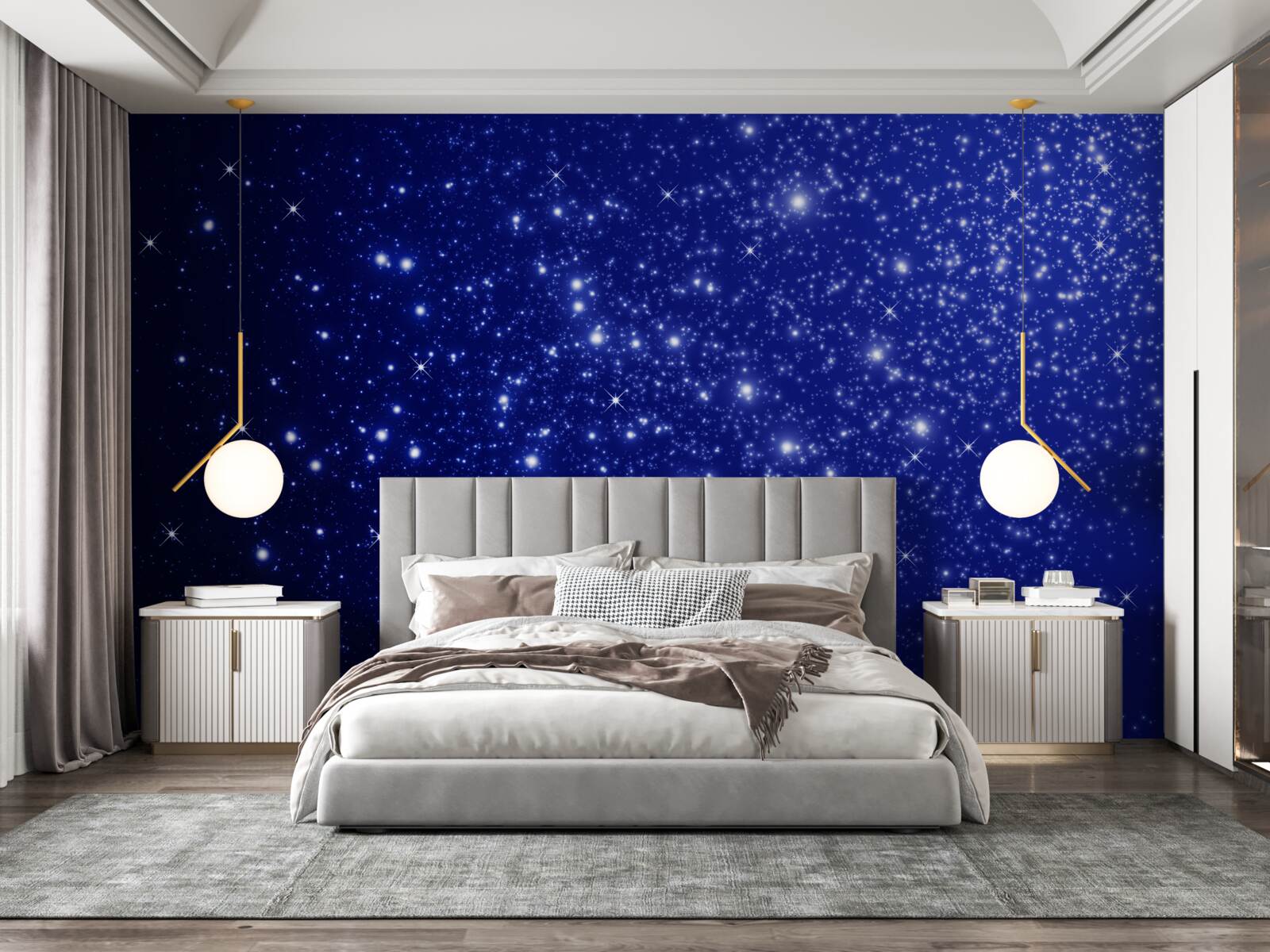 Фотошпалери незліченні світила на небесній сфері