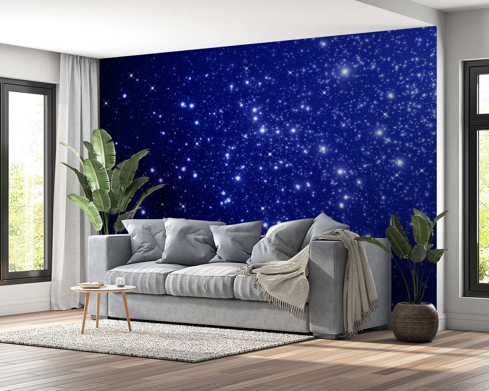 Фотошпалери незліченні світила на небесній сфері