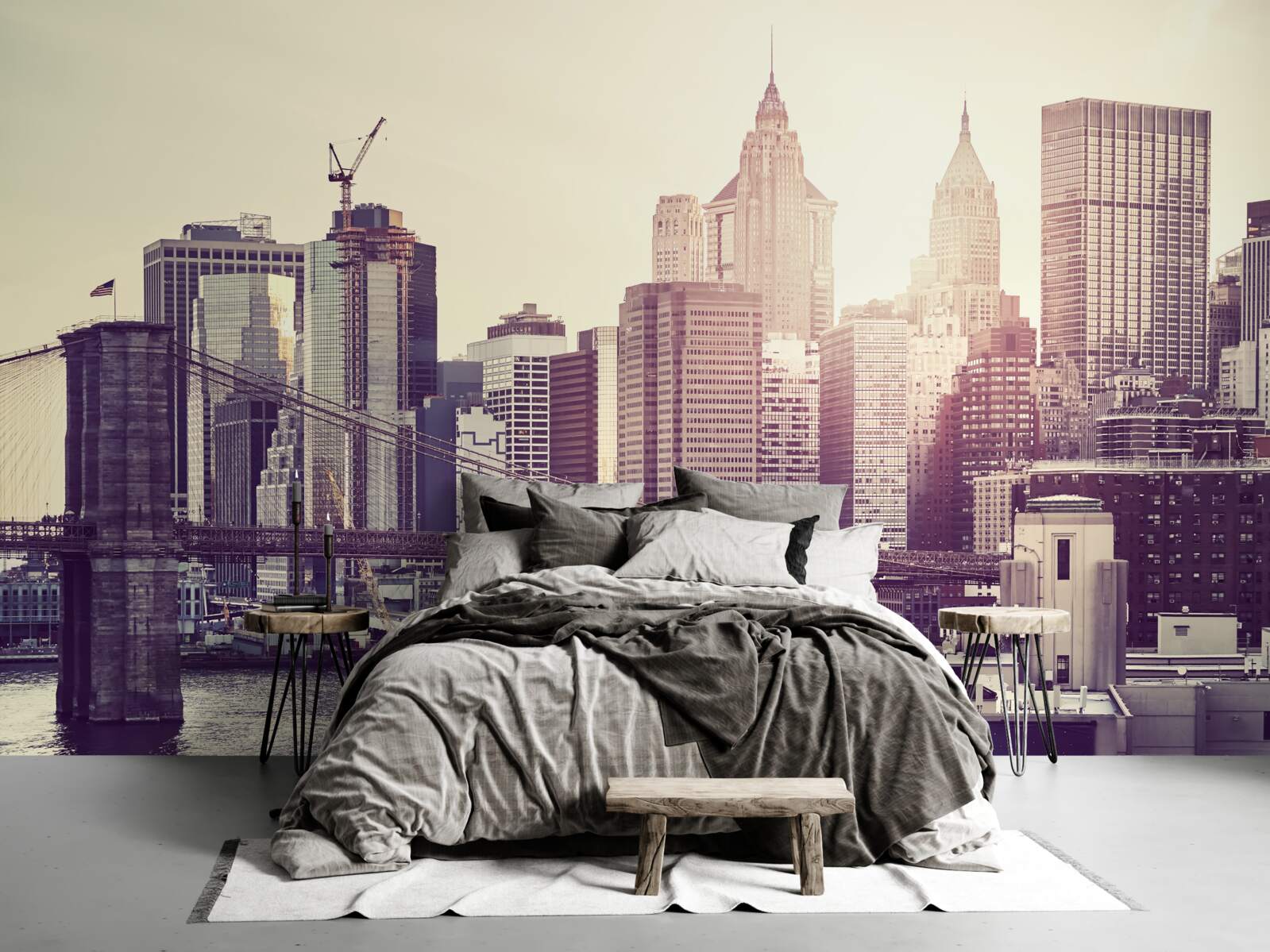 Фотошпалери заворожуючий горизонт Манхеттена
