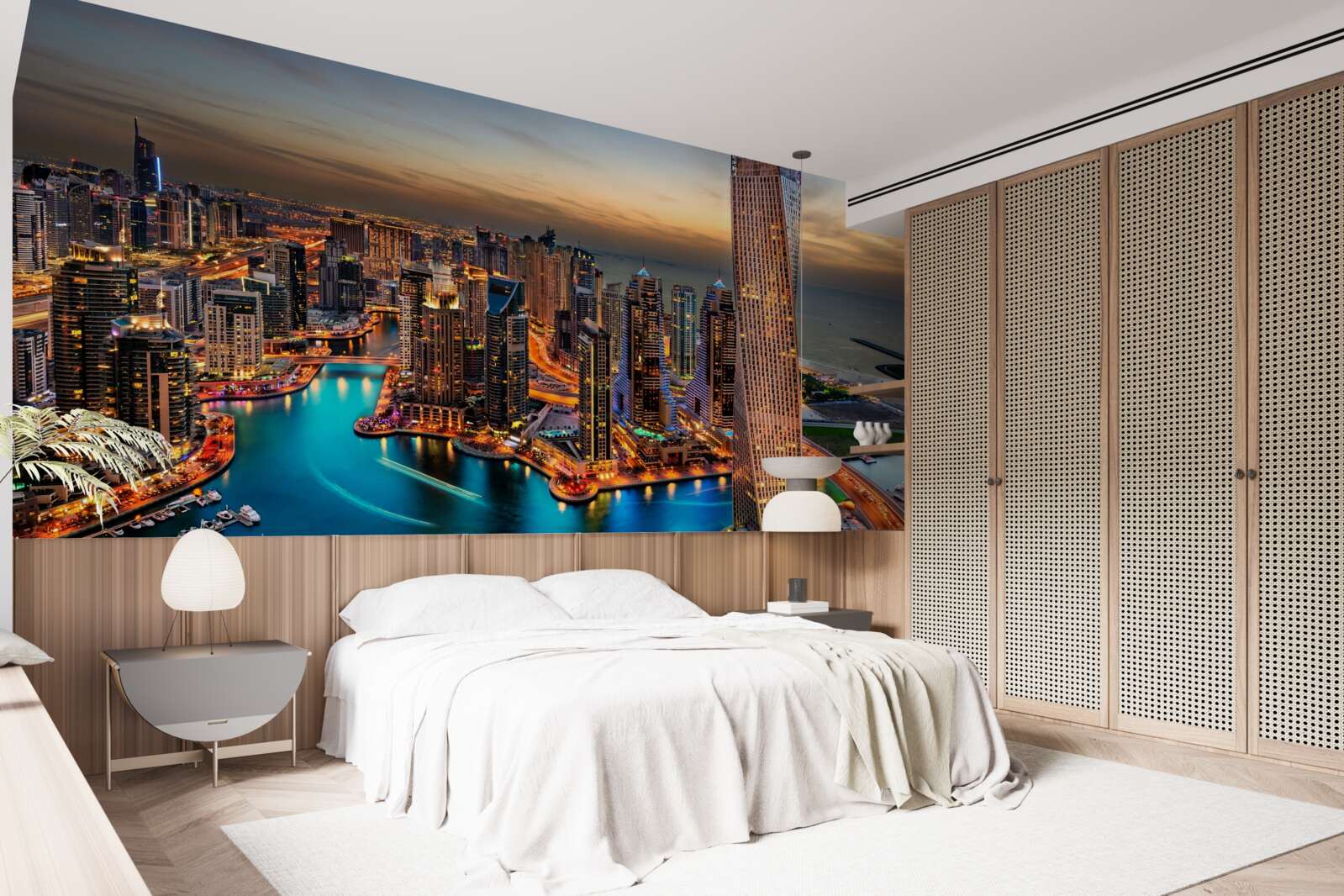 Фотошпалери горизонт міста дубай