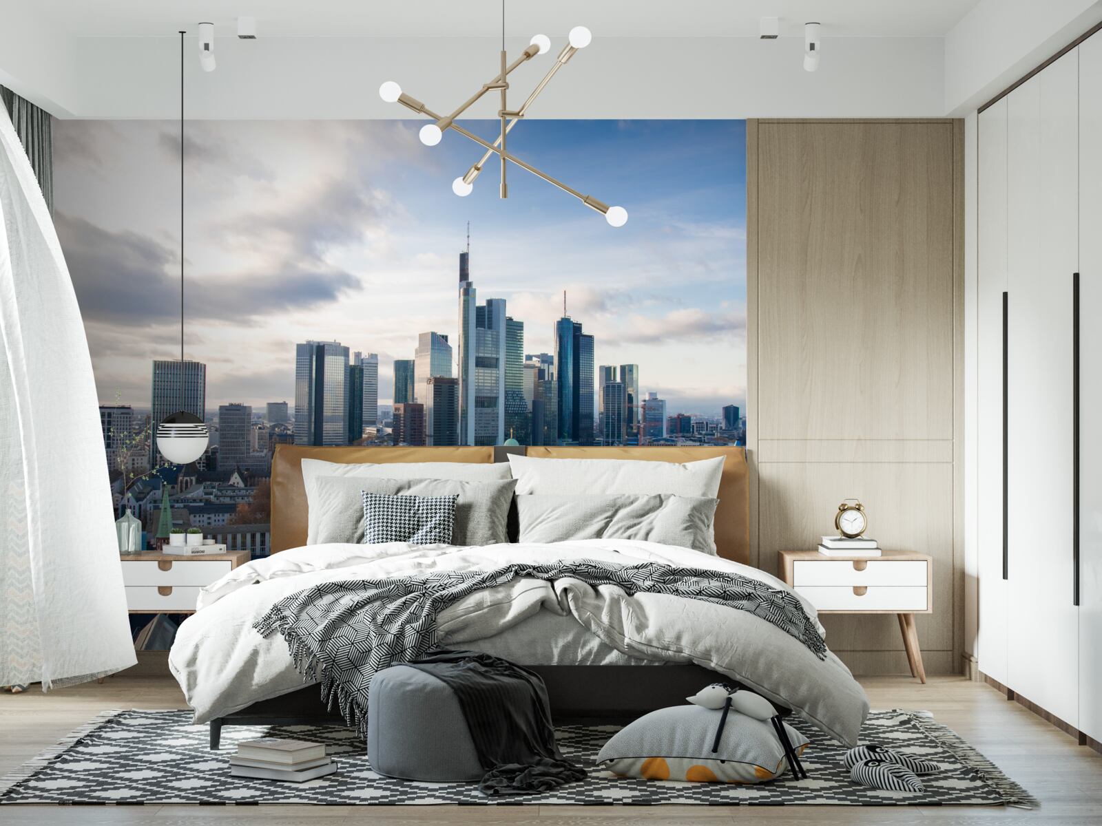 Фотошпалери франкфуртська панорама