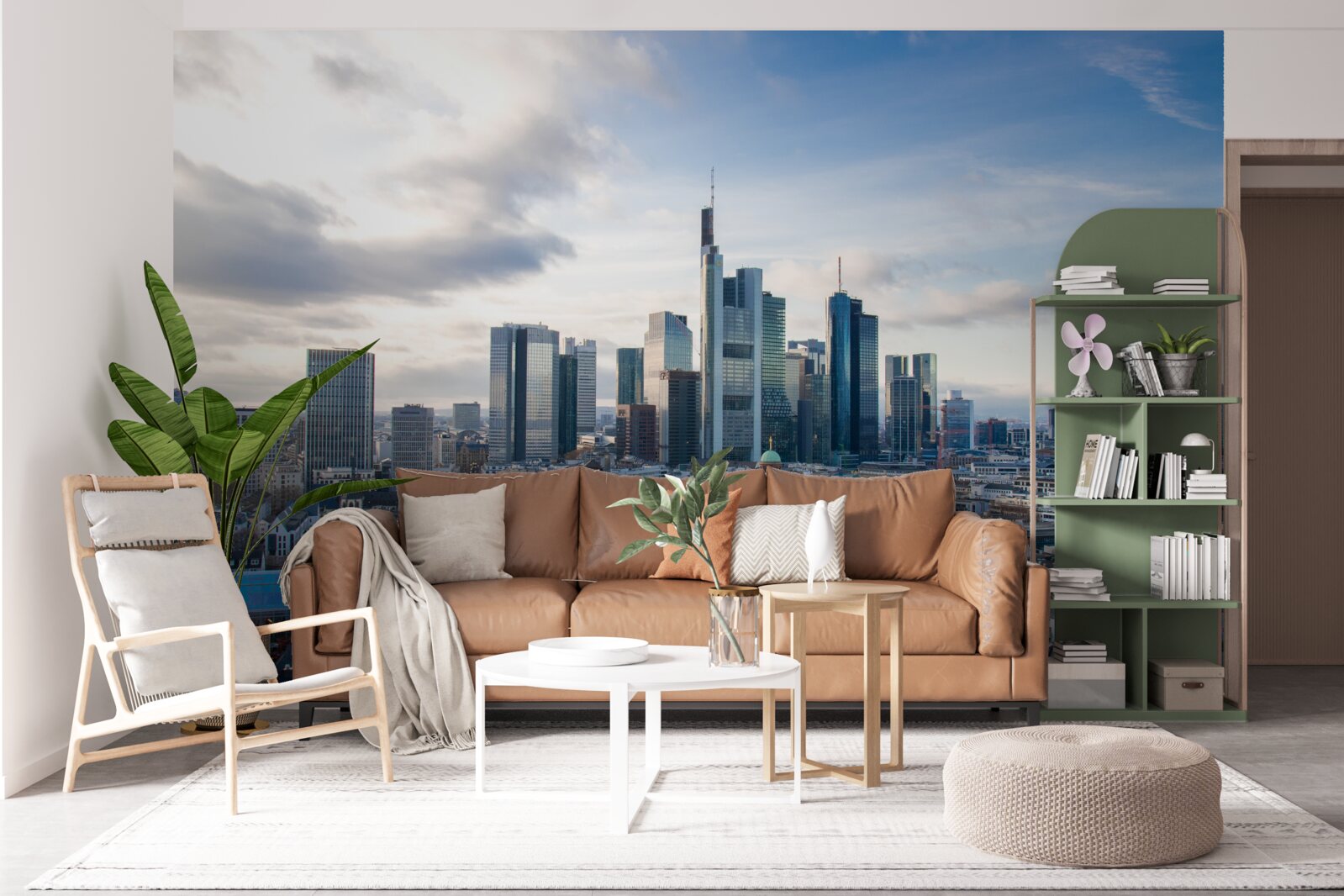 Фотошпалери франкфуртська панорама