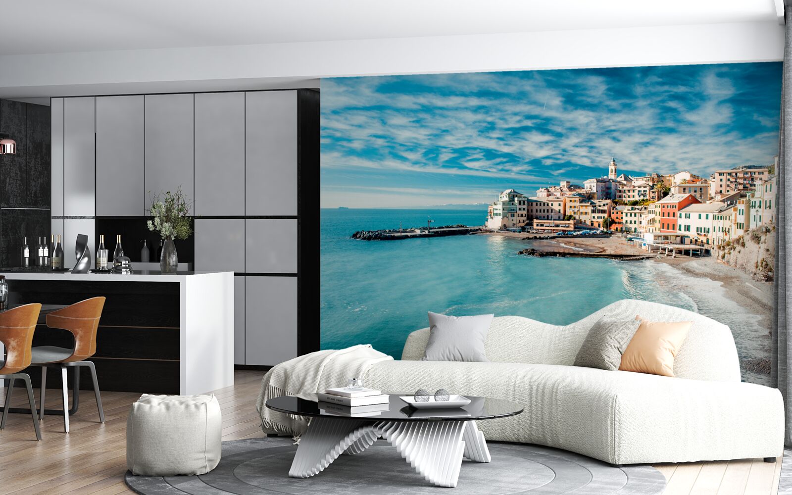 Фотошпалери мирний притулок італії