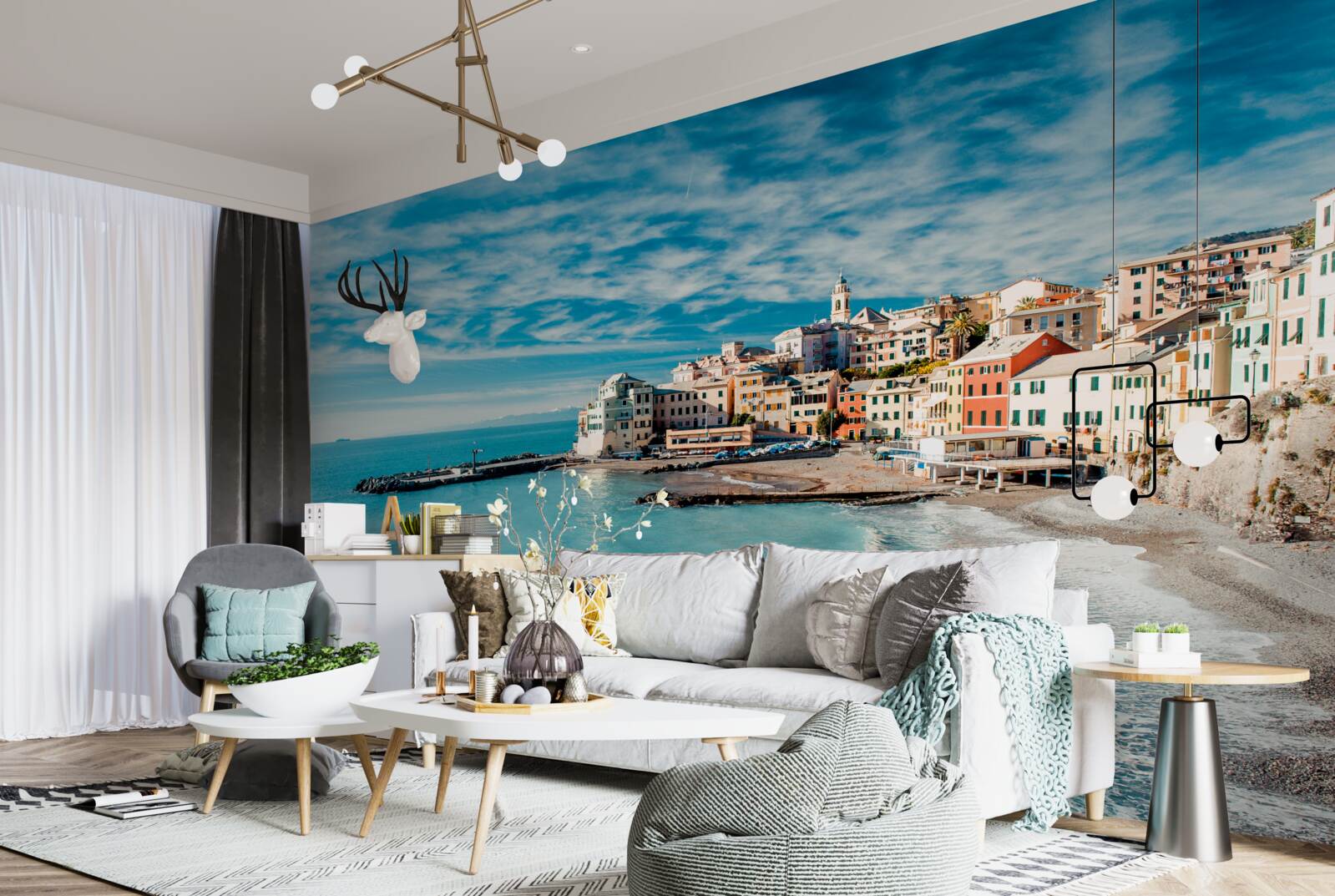 Фотошпалери мирний притулок італії