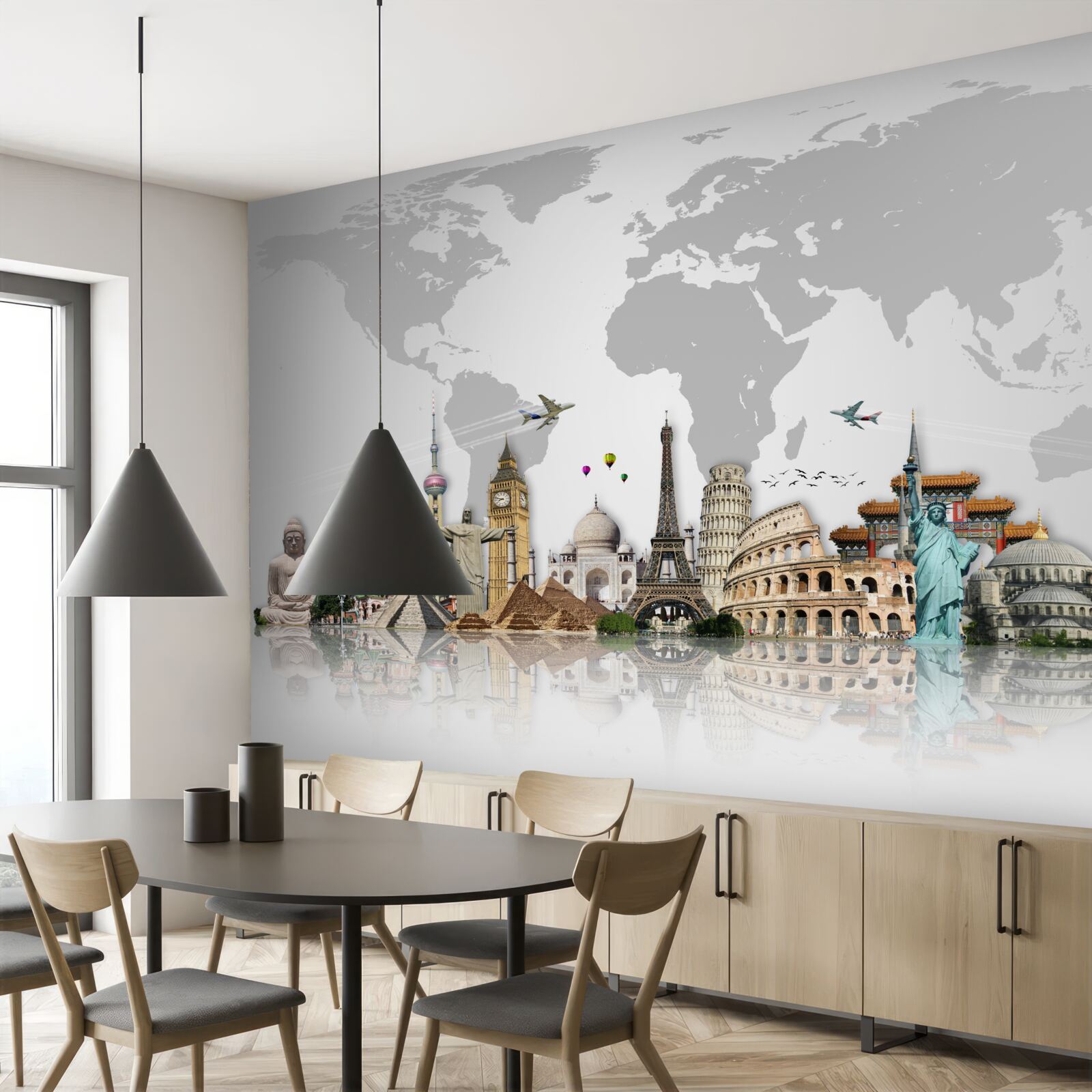 Фотошпалери популярні архітектурні споруди світу