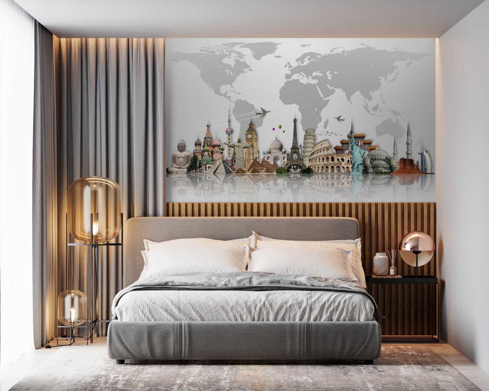 Фотошпалери популярні архітектурні споруди світу