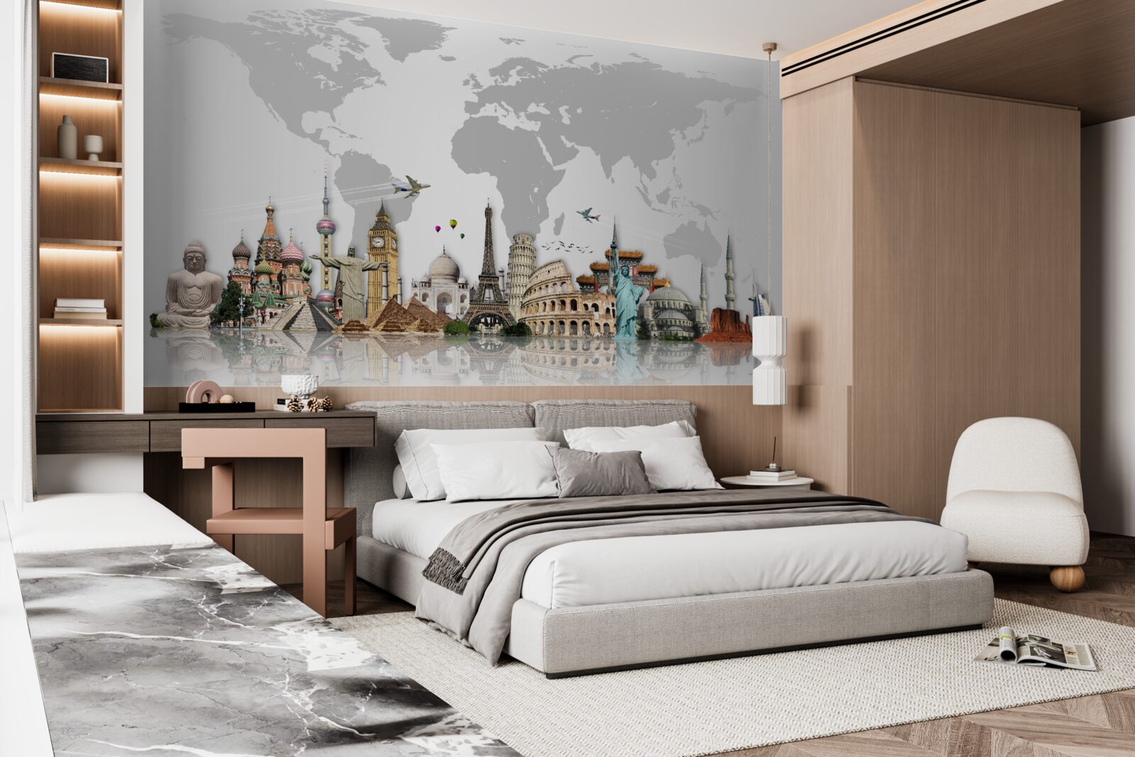 Фотошпалери популярні архітектурні споруди світу