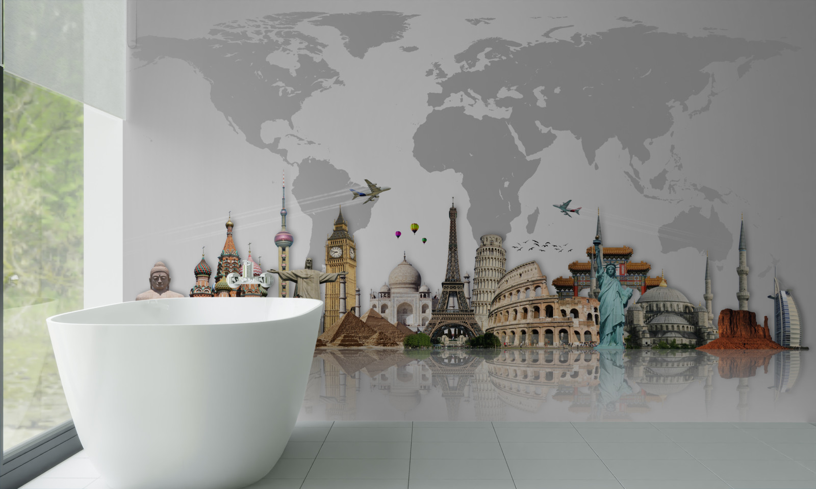 Фотошпалери популярні архітектурні споруди світу