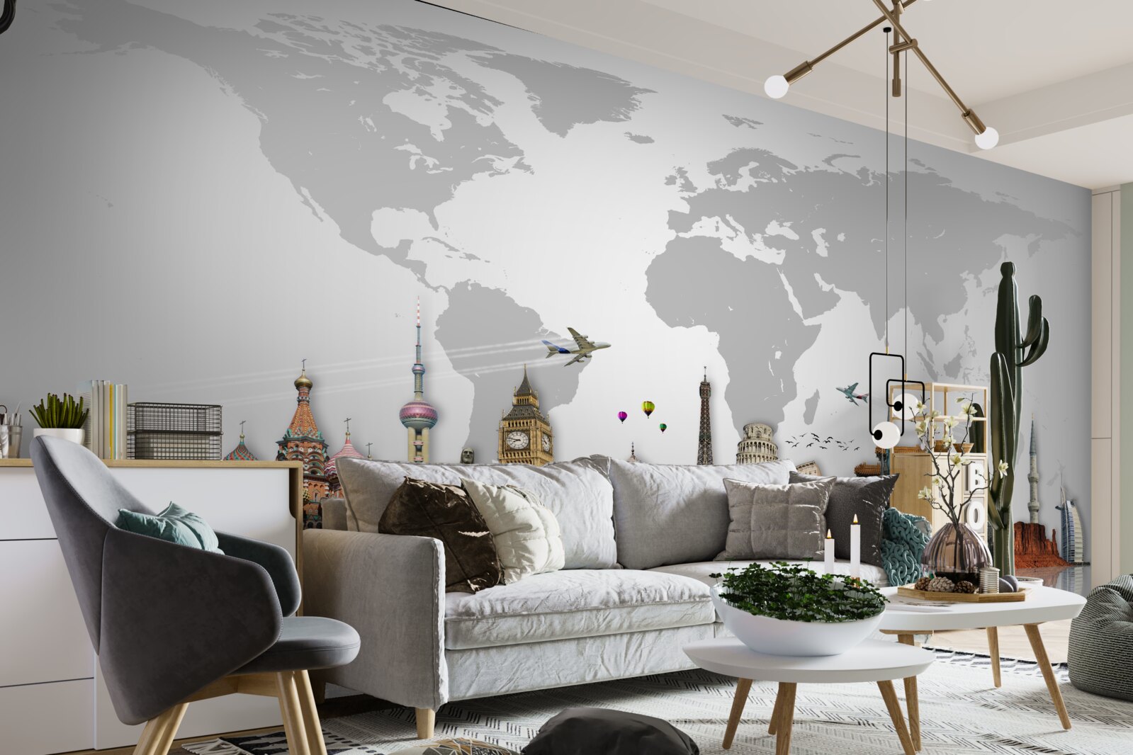 Фотошпалери популярні архітектурні споруди світу