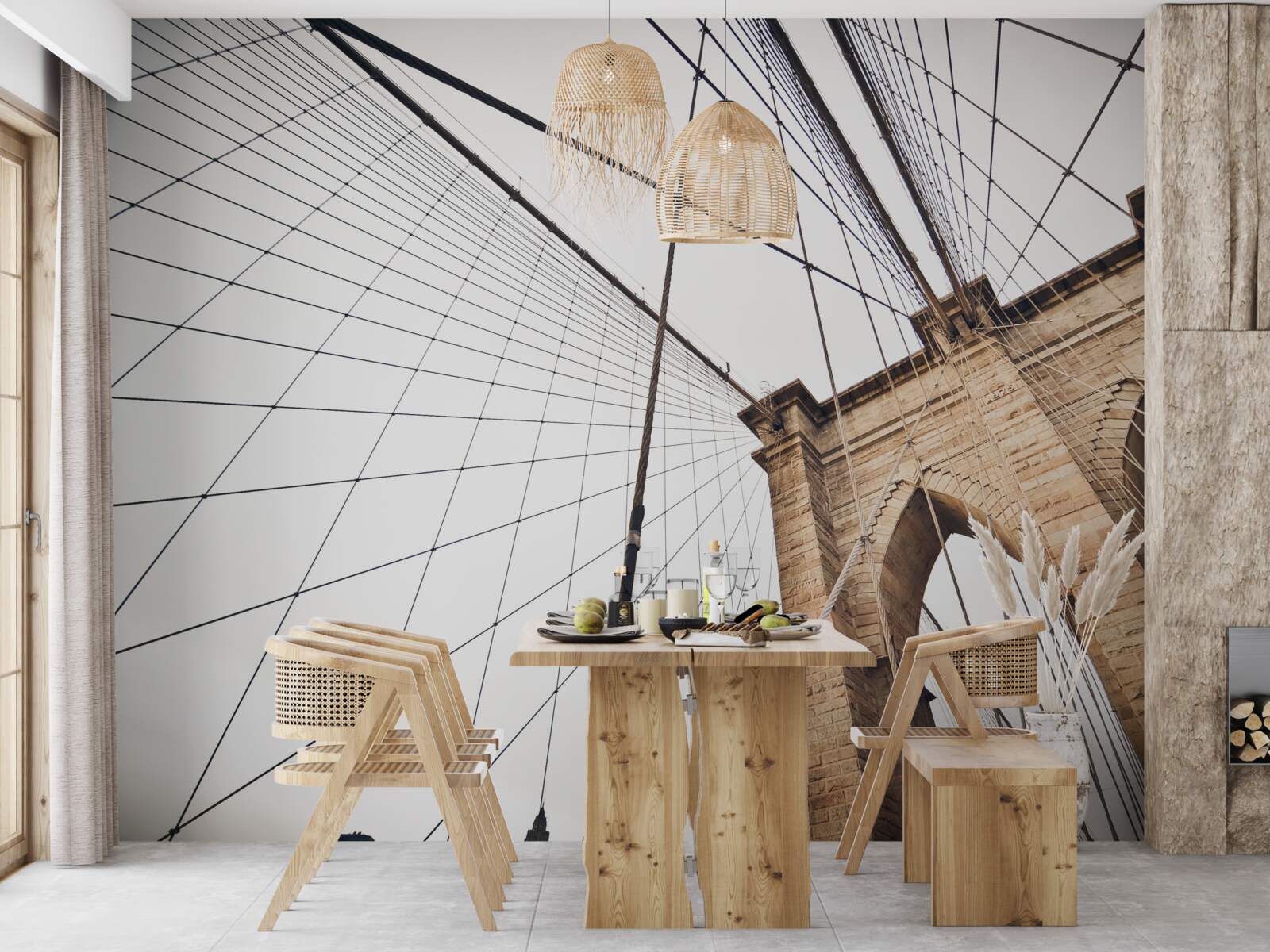 Фотошпалери Проект Бруклінського мосту