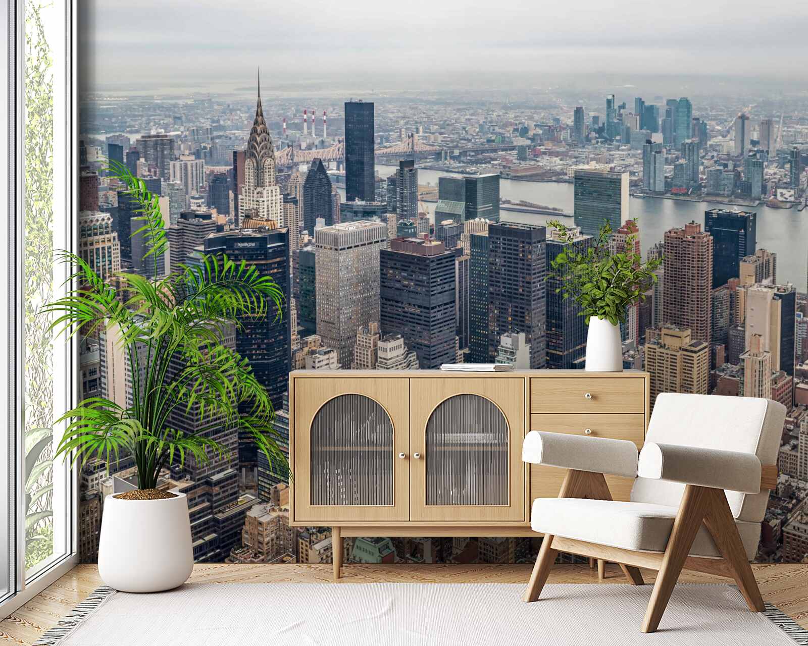 Фотошпалери перетинаючи нью-йорк