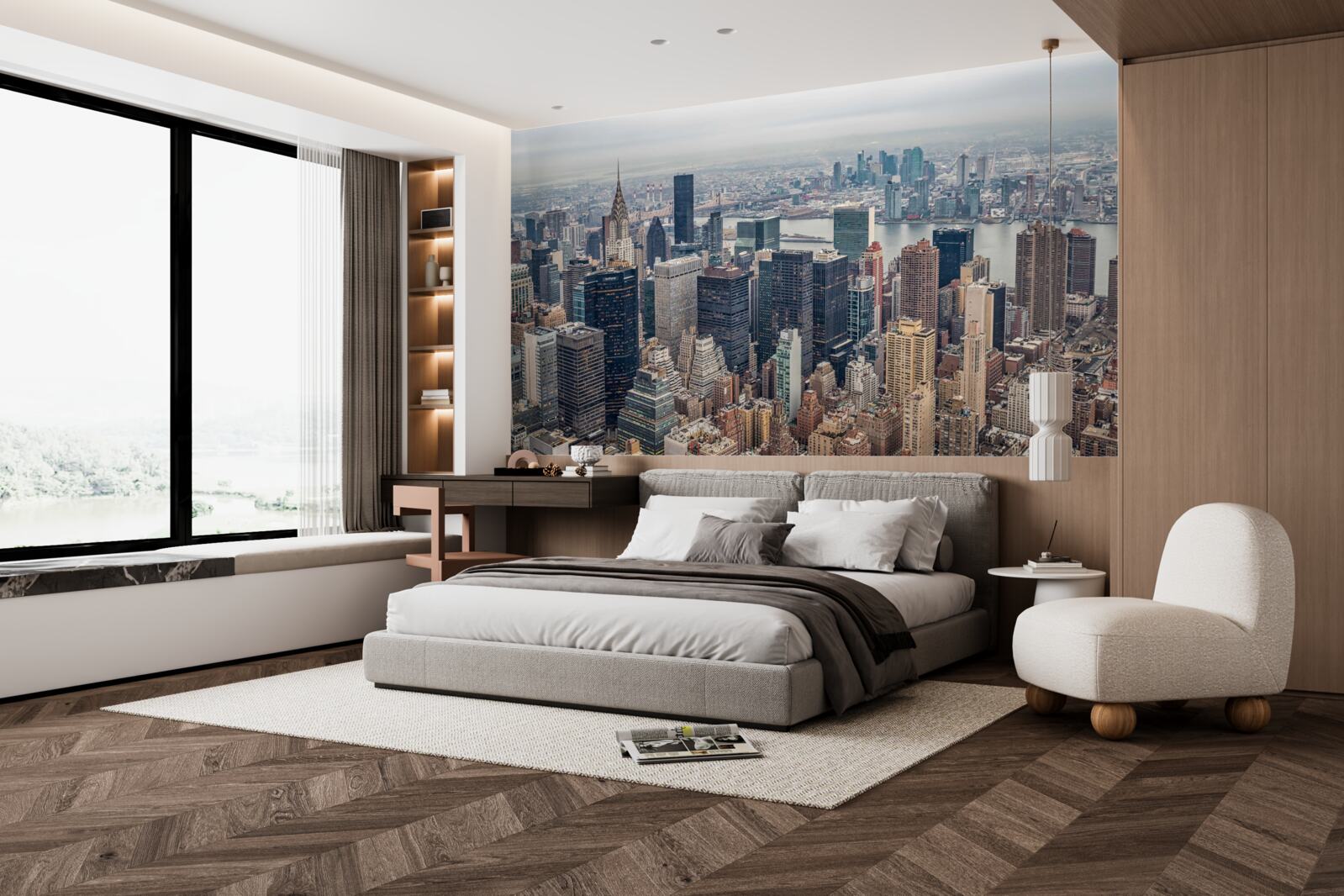 Фотошпалери перетинаючи нью-йорк