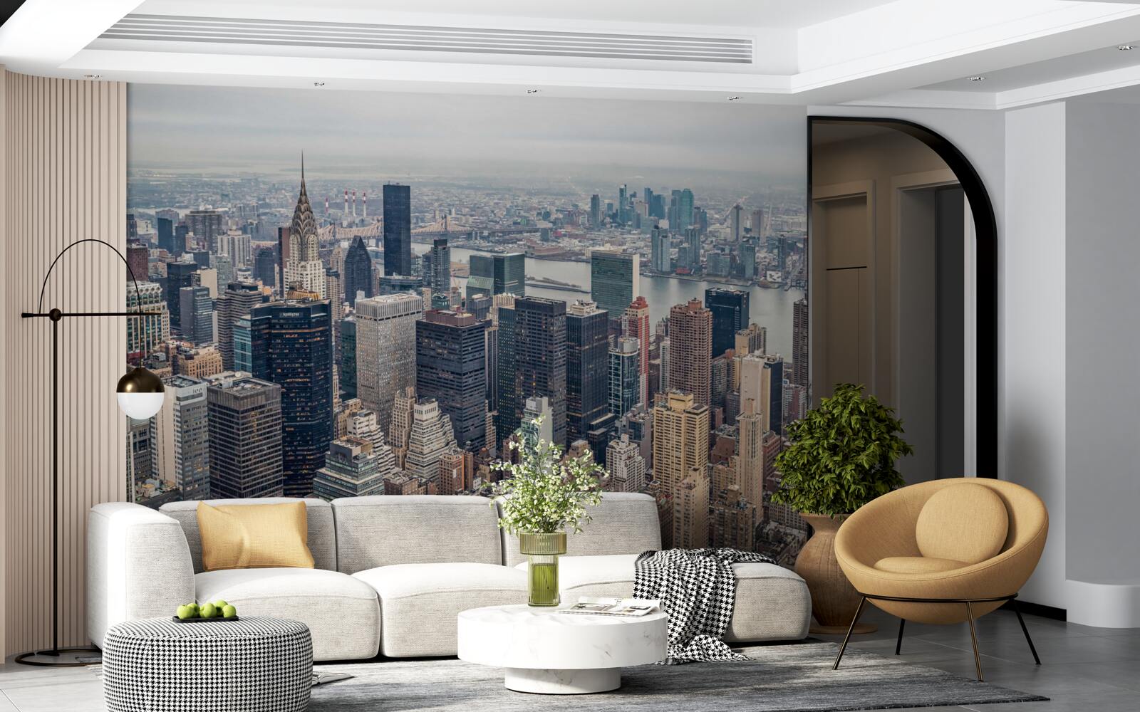 Фотошпалери перетинаючи нью-йорк