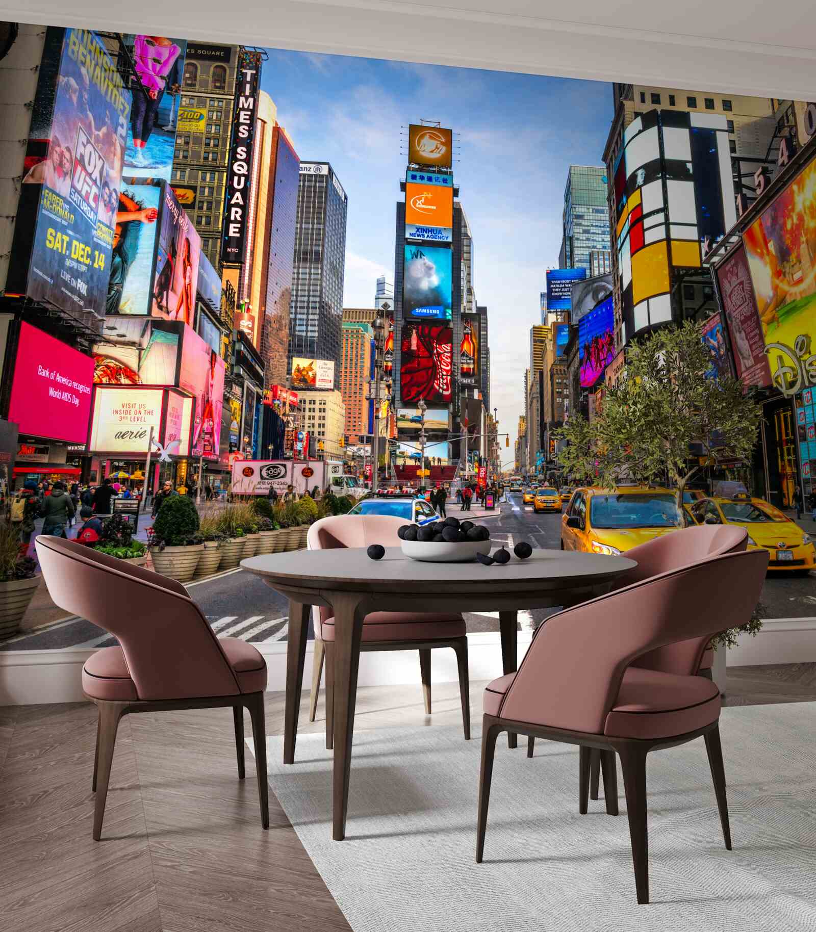 Фотошпалери активна вулиця Таймс-сквер