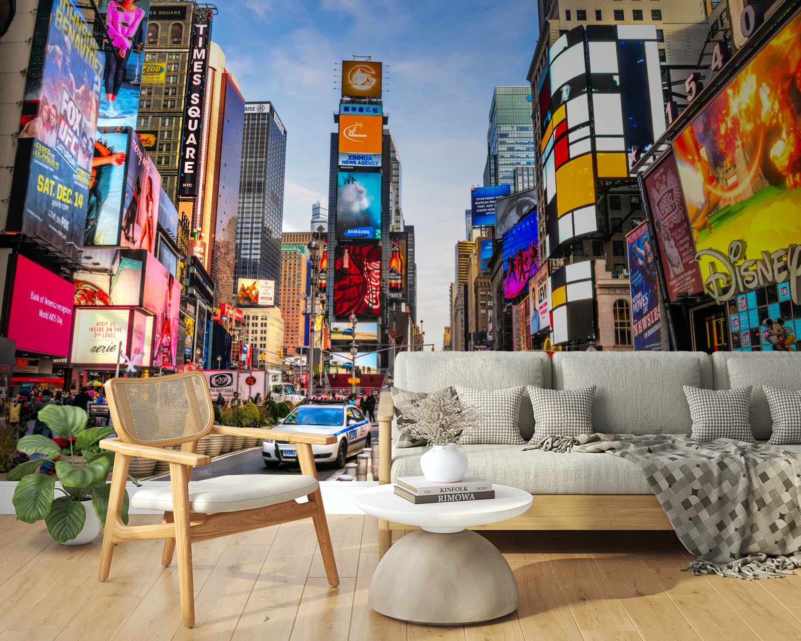 Фотошпалери активна вулиця Таймс-сквер