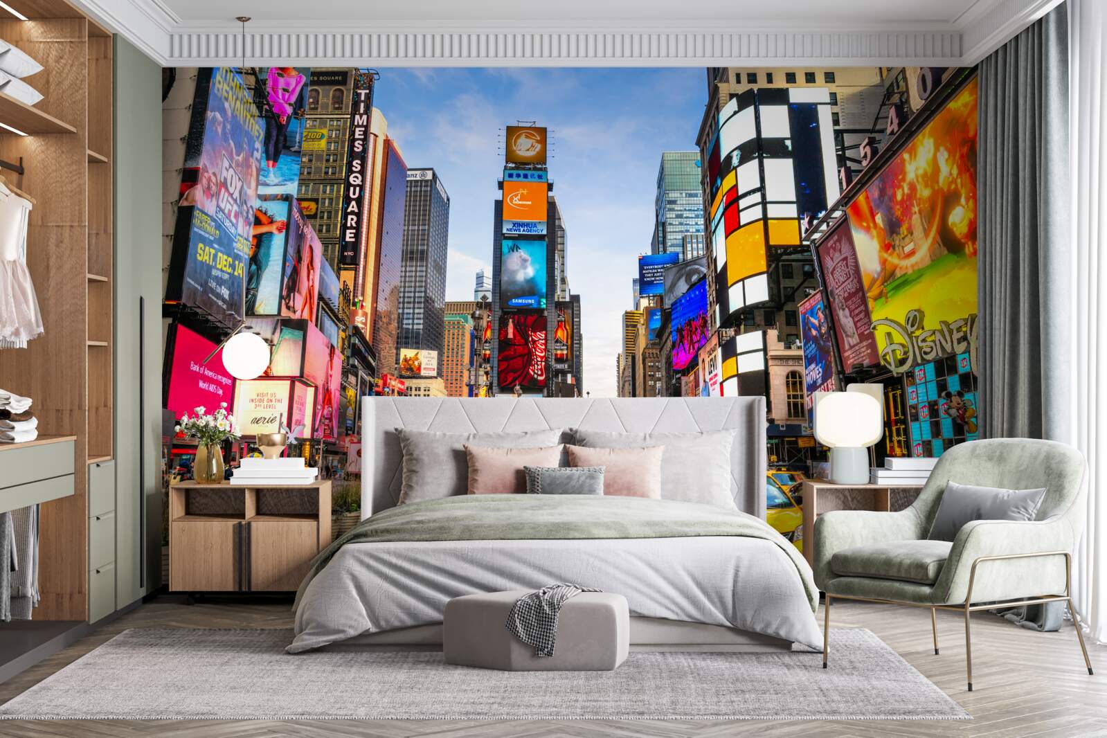 Фотошпалери активна вулиця Таймс-сквер