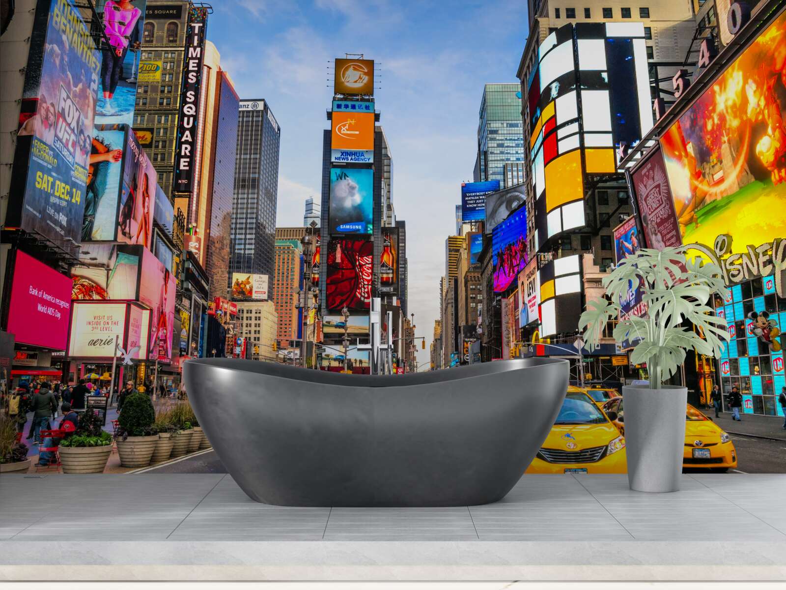 Фотошпалери активна вулиця Таймс-сквер