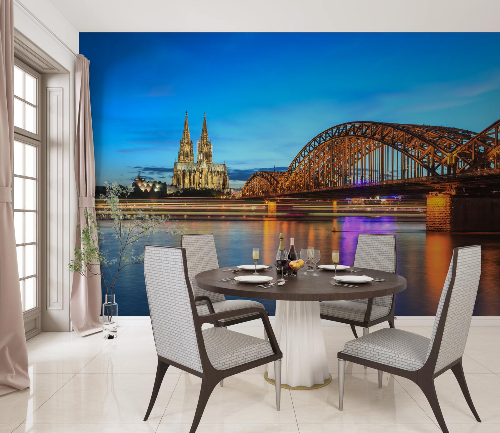 Фотошпалери Міст Гогенцоллерна знаходиться в колонії