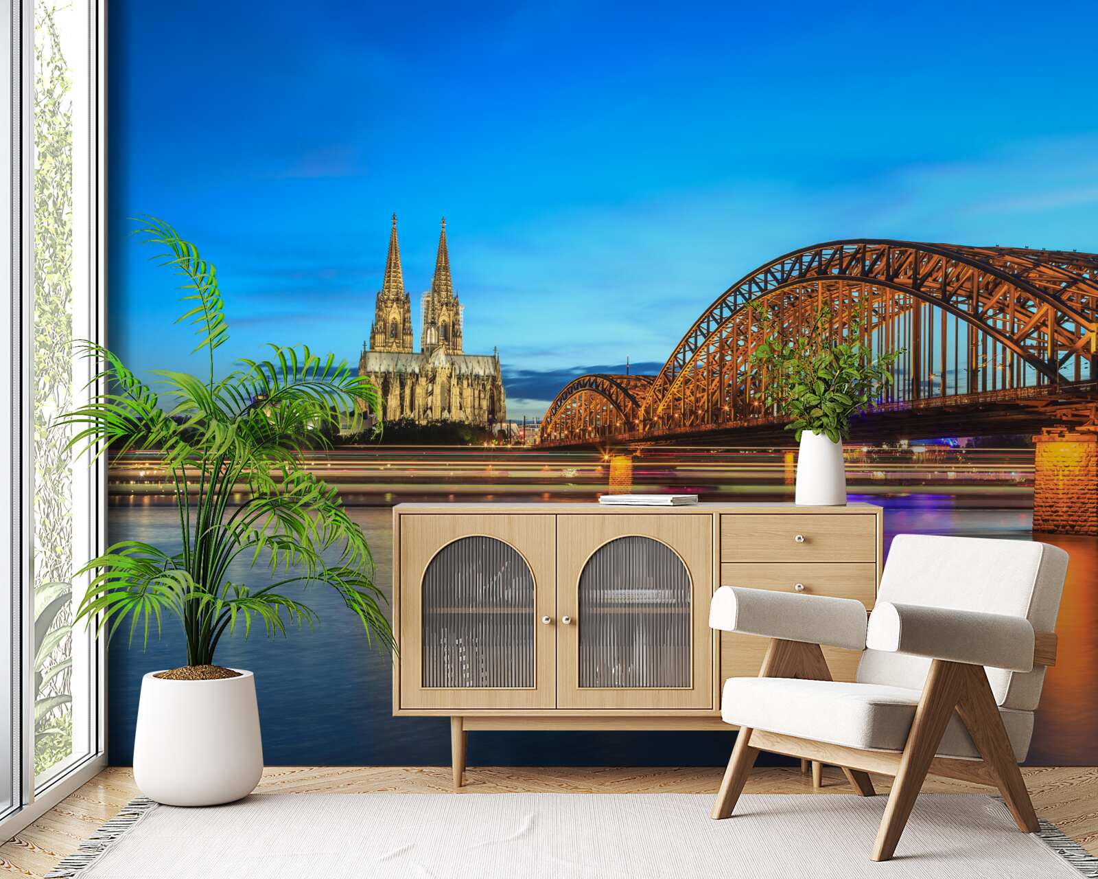 Фотошпалери Міст Гогенцоллерна знаходиться в колонії