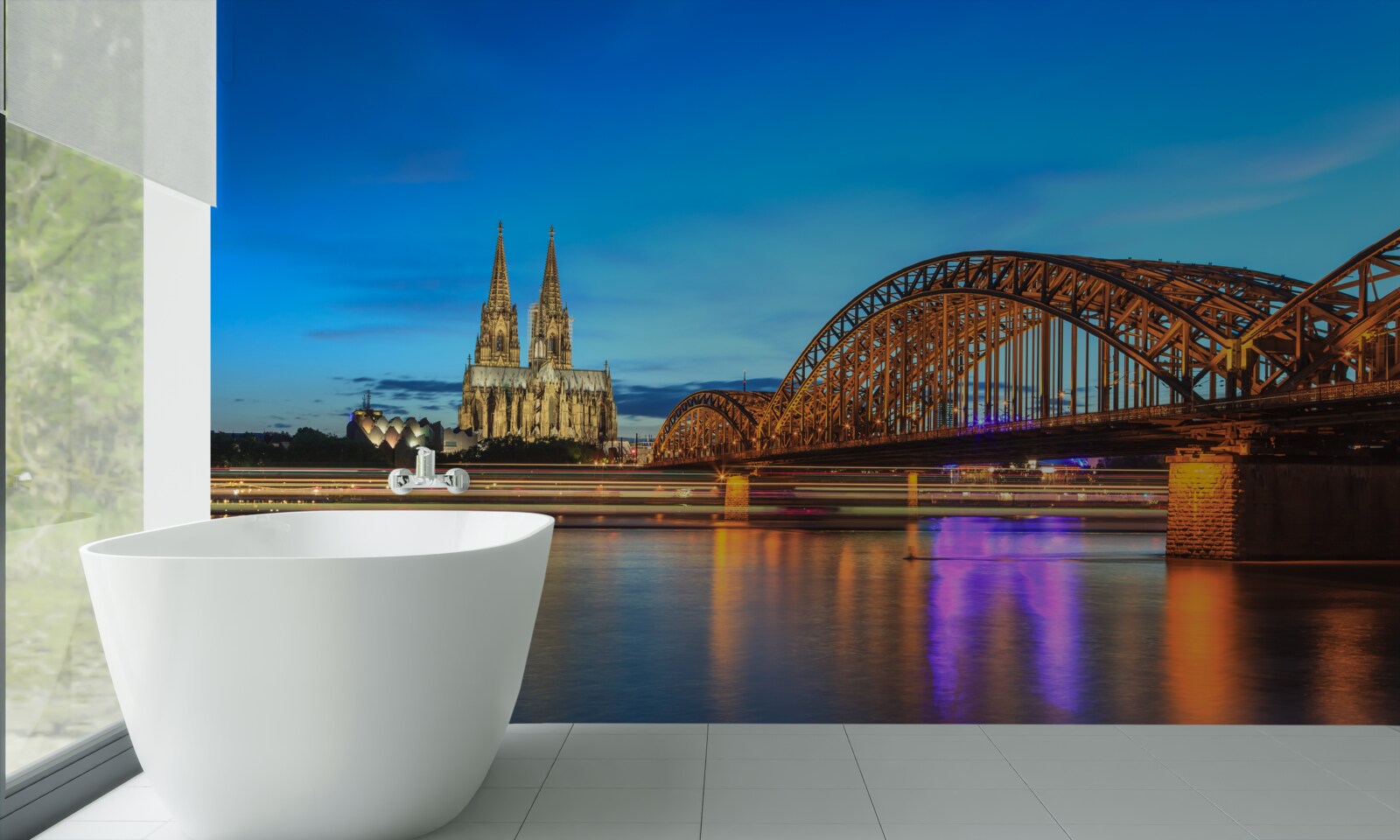 Фотошпалери Міст Гогенцоллерна знаходиться в колонії