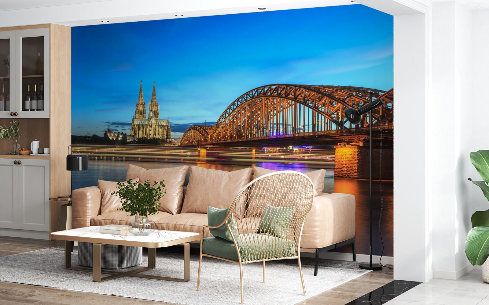 Фотошпалери Міст Гогенцоллерна знаходиться в колонії