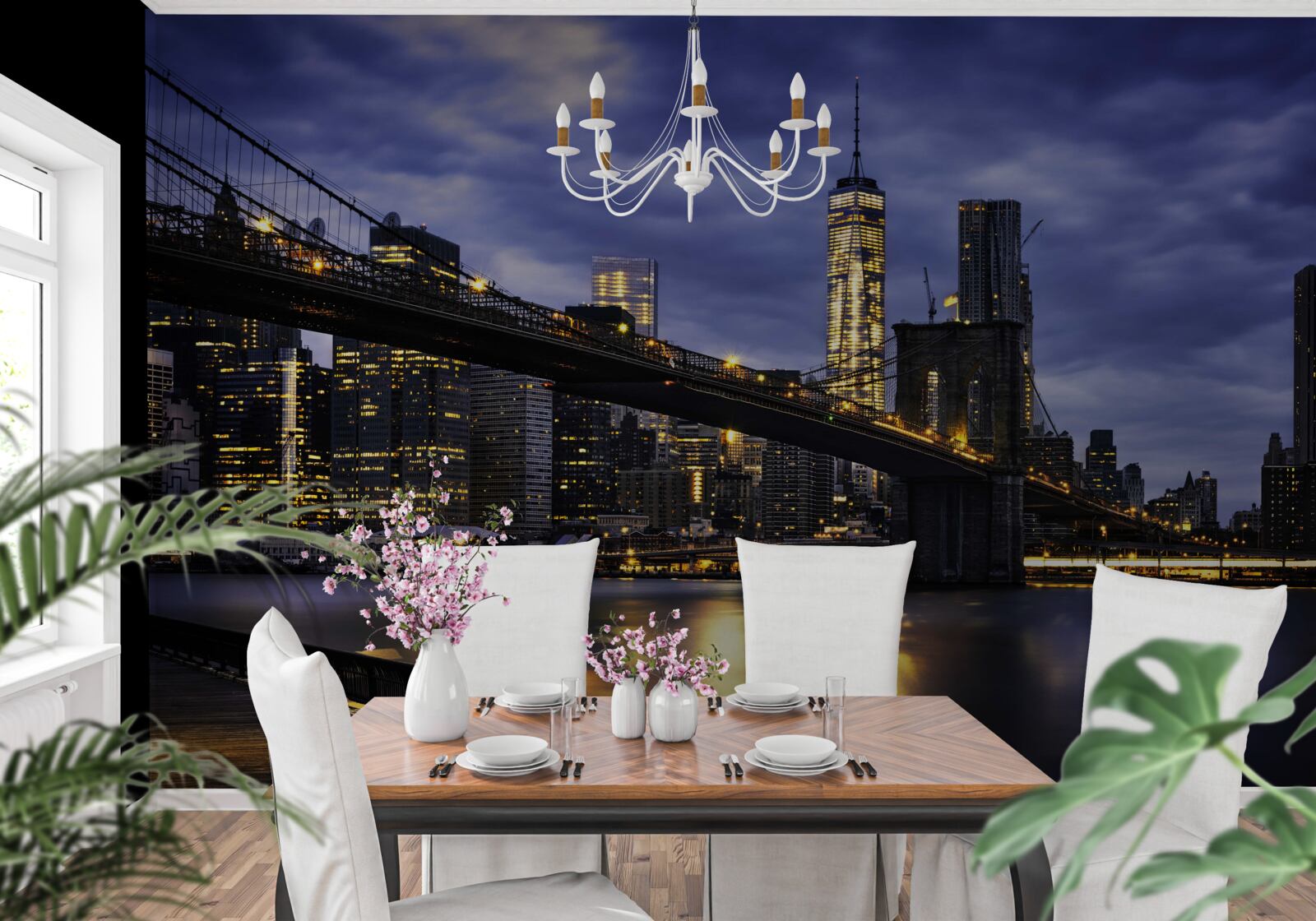 Фотошпалери есапланада на бруклінському мосту