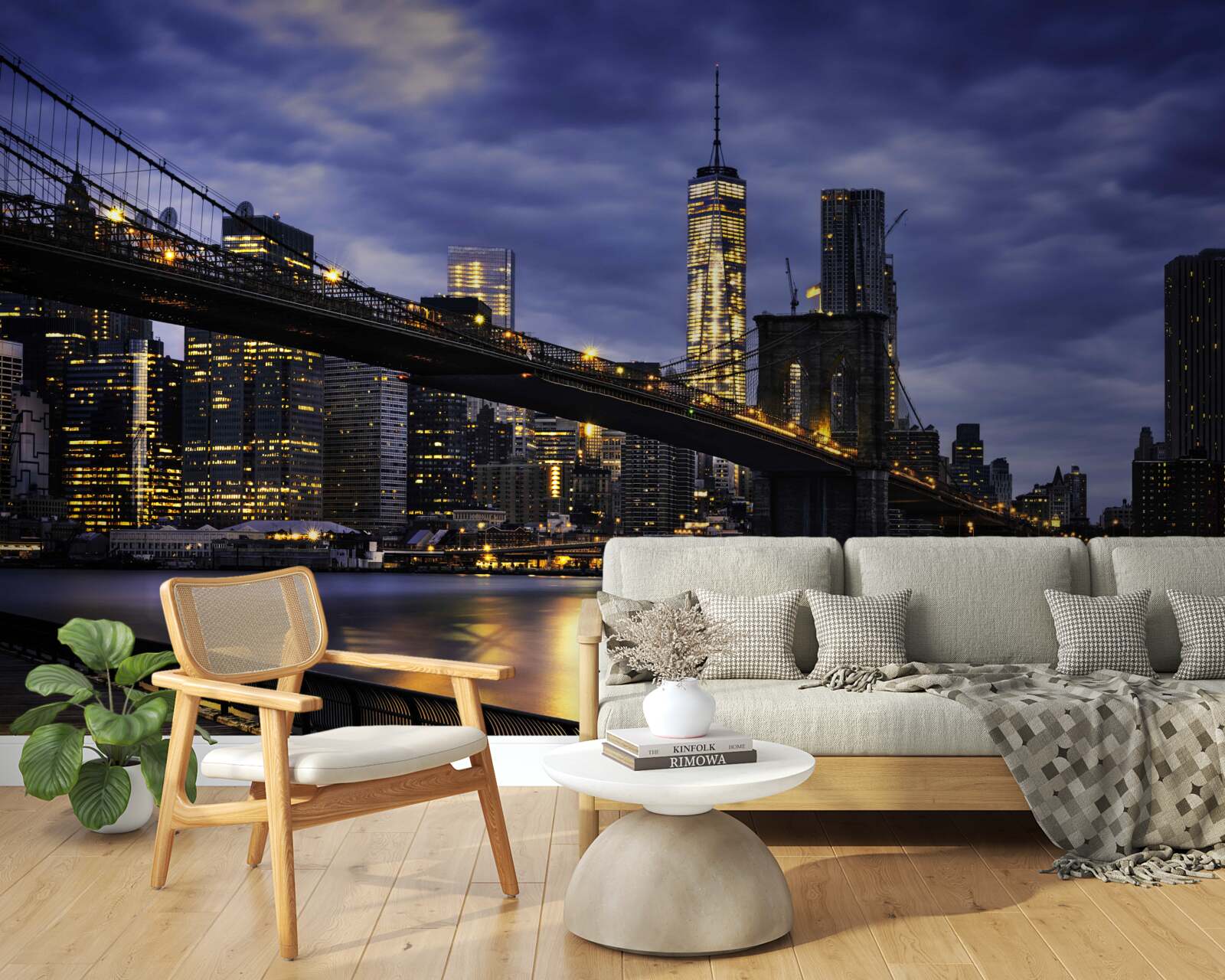 Фотошпалери есапланада на бруклінському мосту