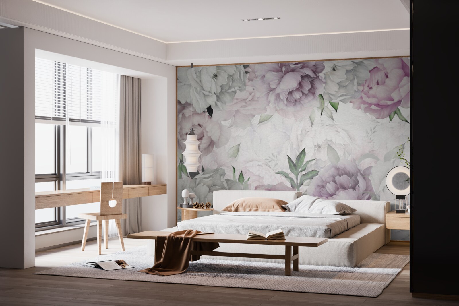 Фотошпалери елегантні квіткові бутони