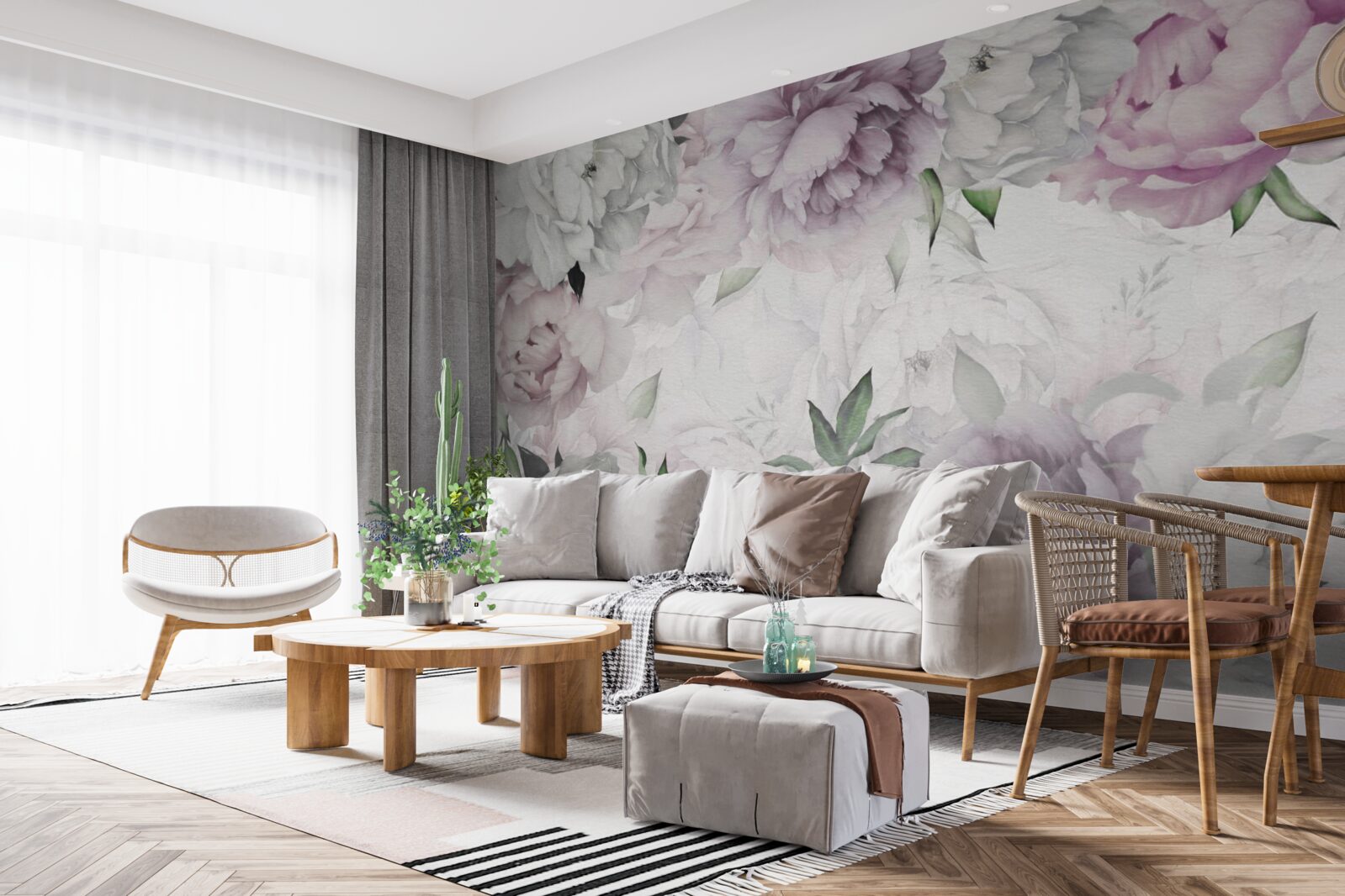 Фотошпалери елегантні квіткові бутони