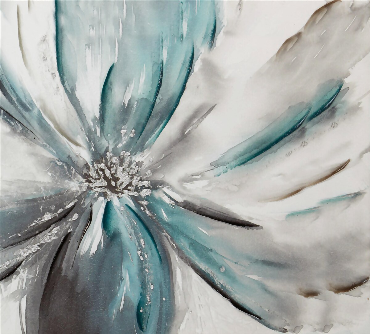 Фотошпалери незвичайна абстрактна квітка