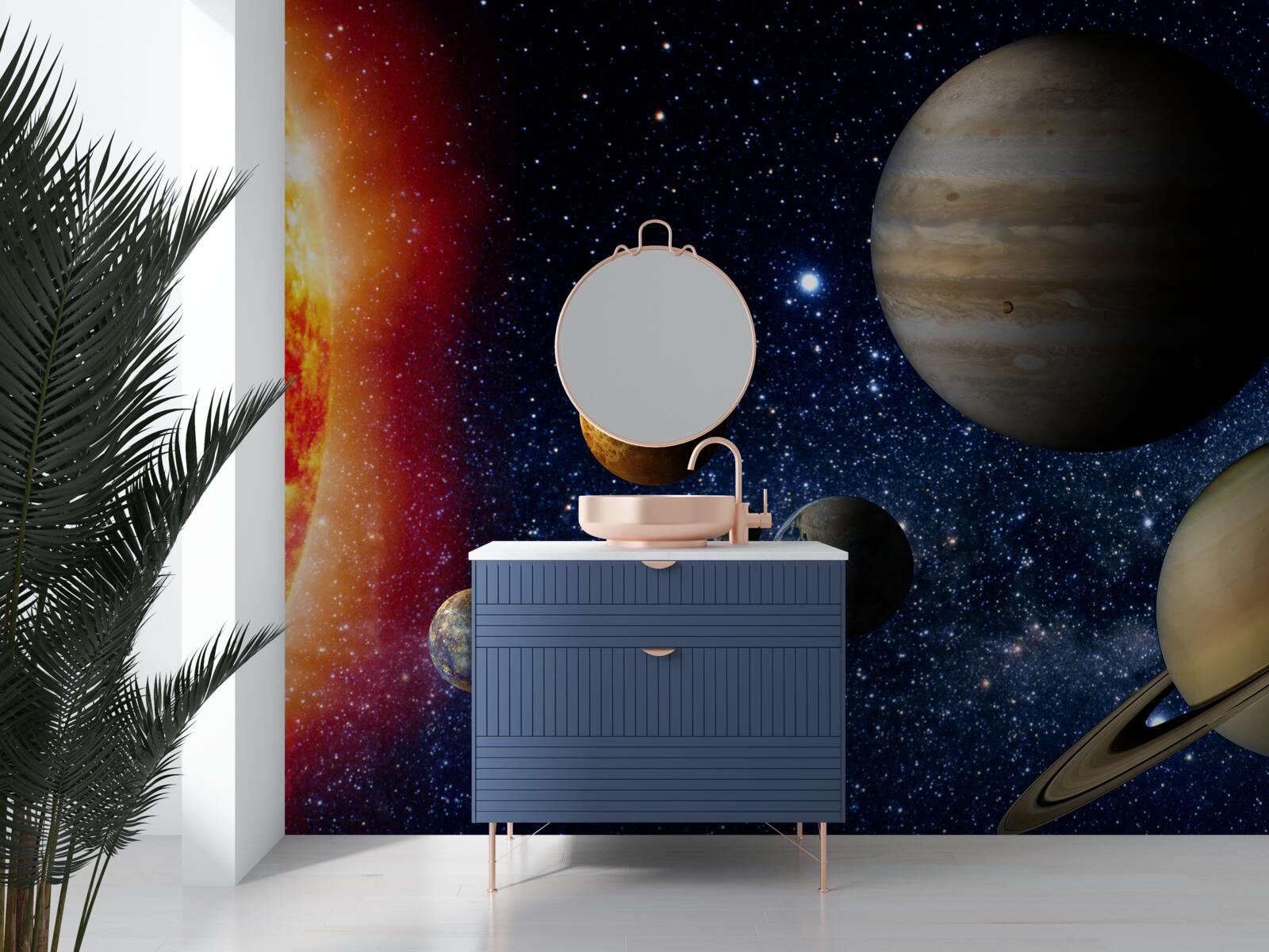 Фотошпалери процесійний рух планет навколо Сонця