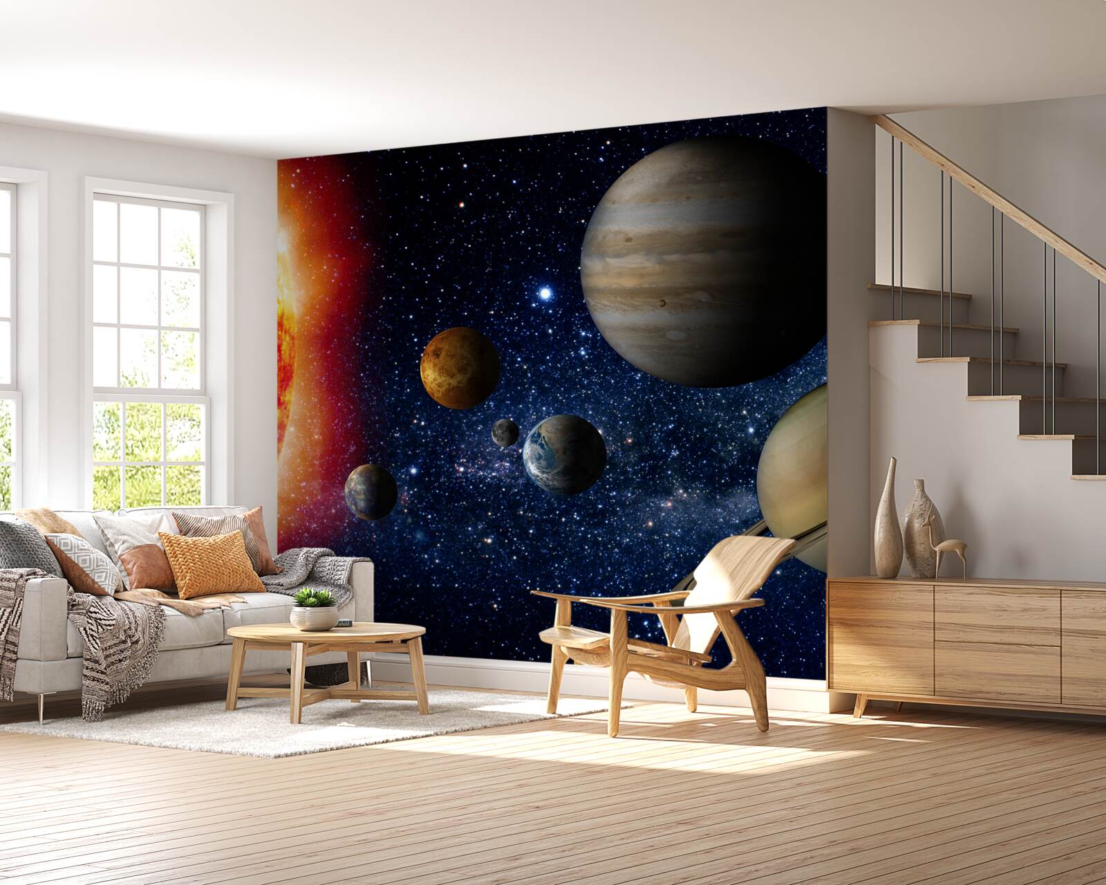 Фотошпалери процесійний рух планет навколо Сонця