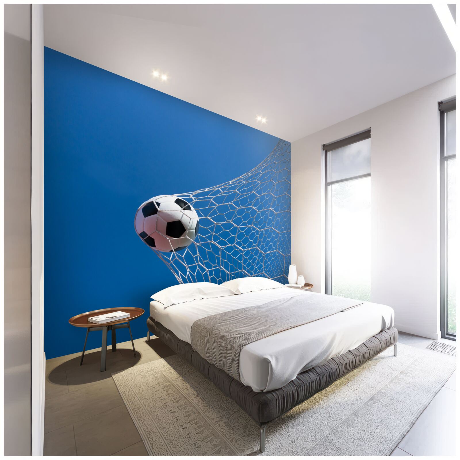 Фотошпалери м'яч опинився у воротах