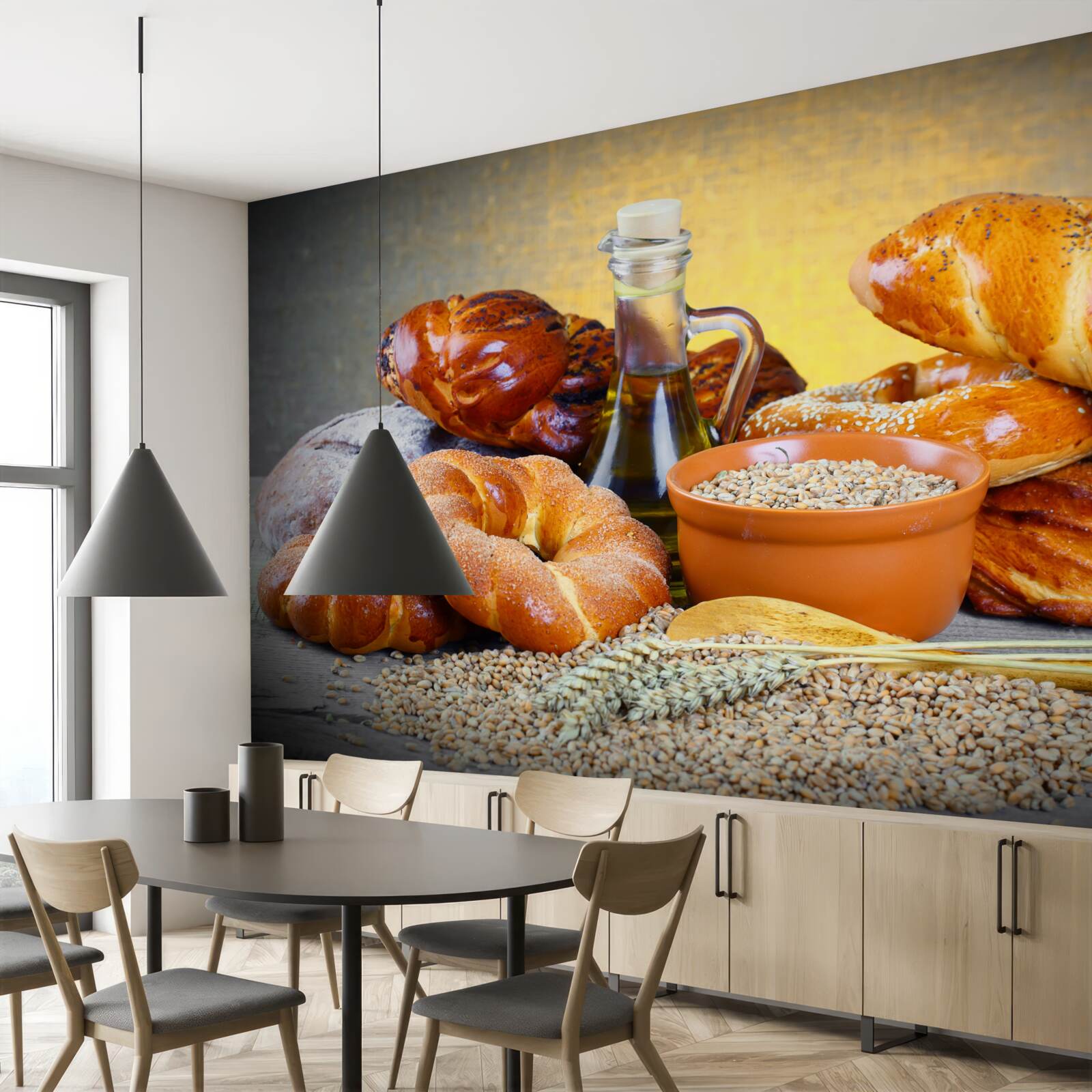 Фотошпалери випічка, що спокушає приємним ароматом