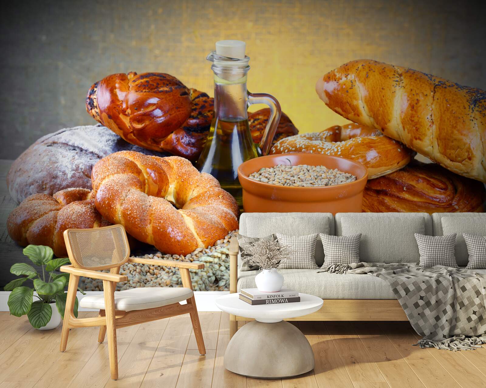 Фотошпалери випічка, що спокушає приємним ароматом