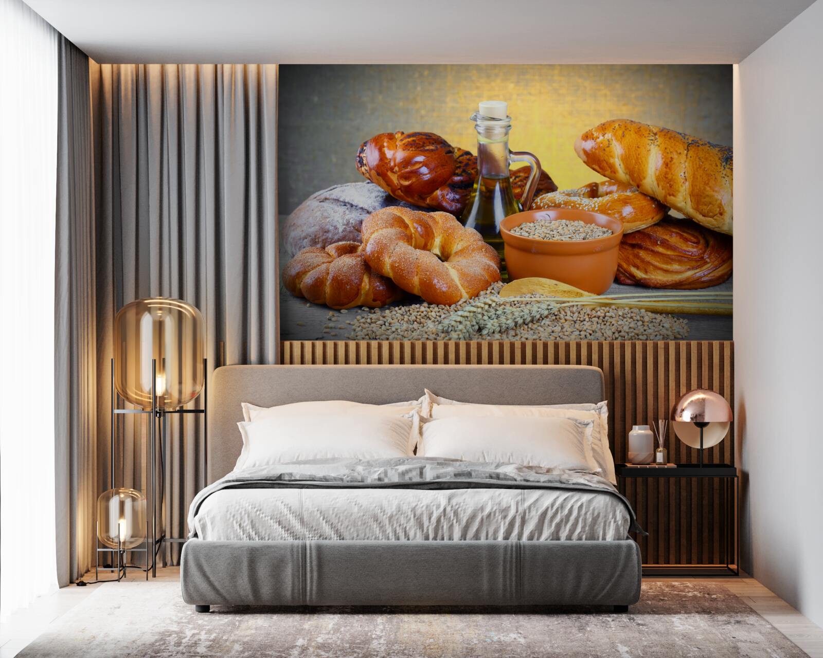 Фотошпалери випічка, що спокушає приємним ароматом