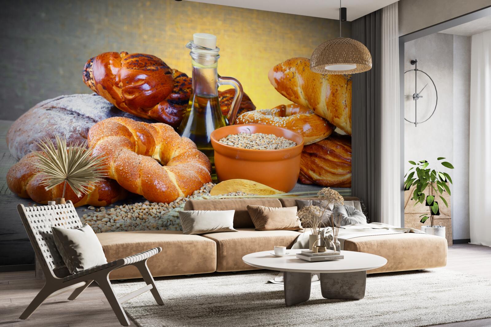 Фотошпалери випічка, що спокушає приємним ароматом