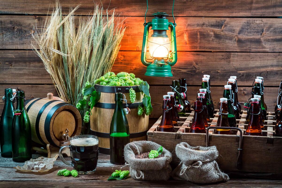 Фотошпалери сировина для виробництва пива