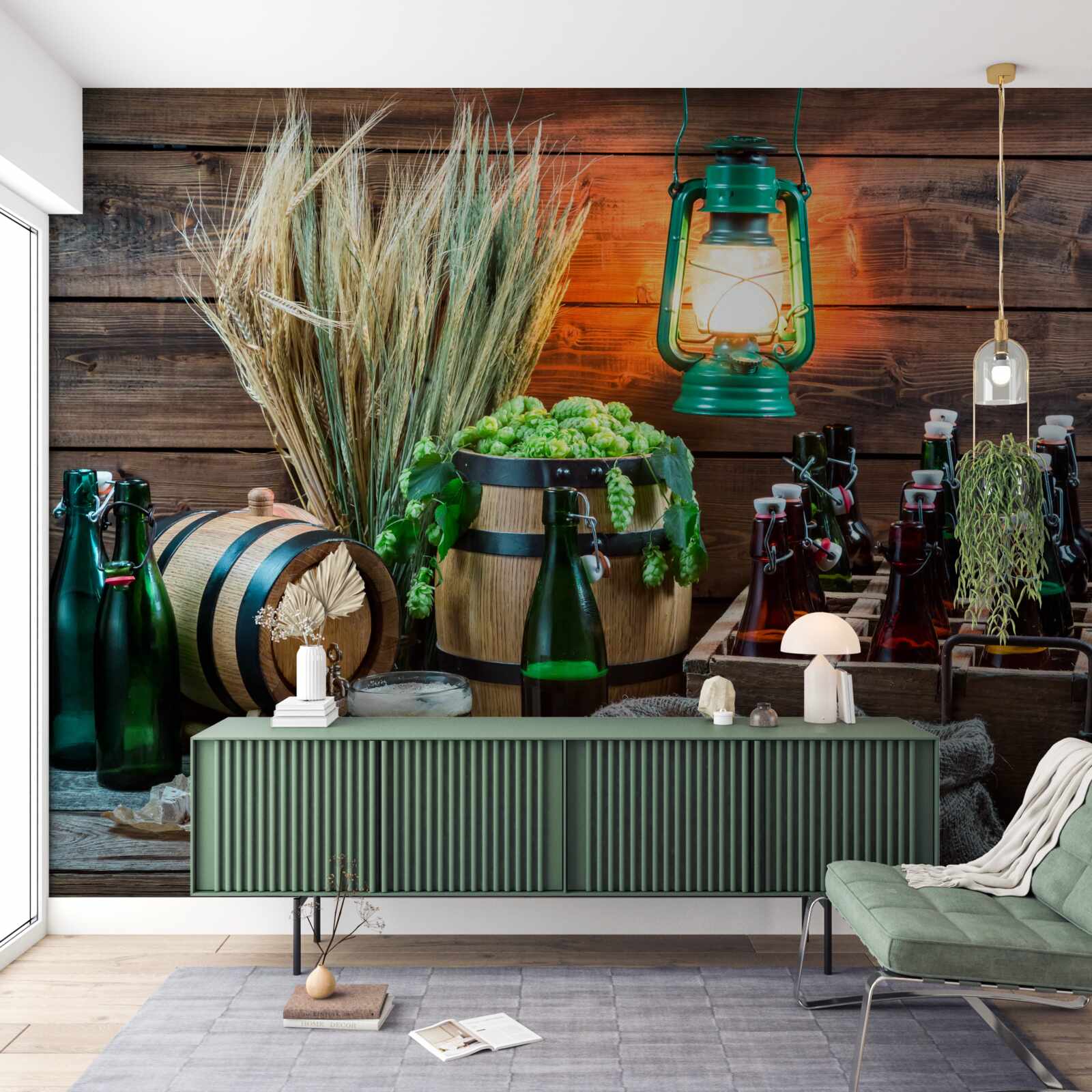 Фотошпалери сировина для виробництва пива