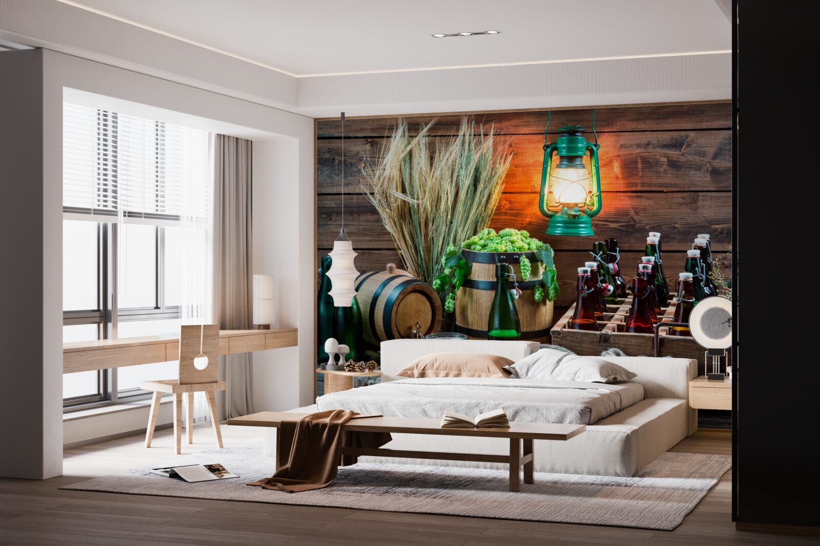 Фотошпалери сировина для виробництва пива