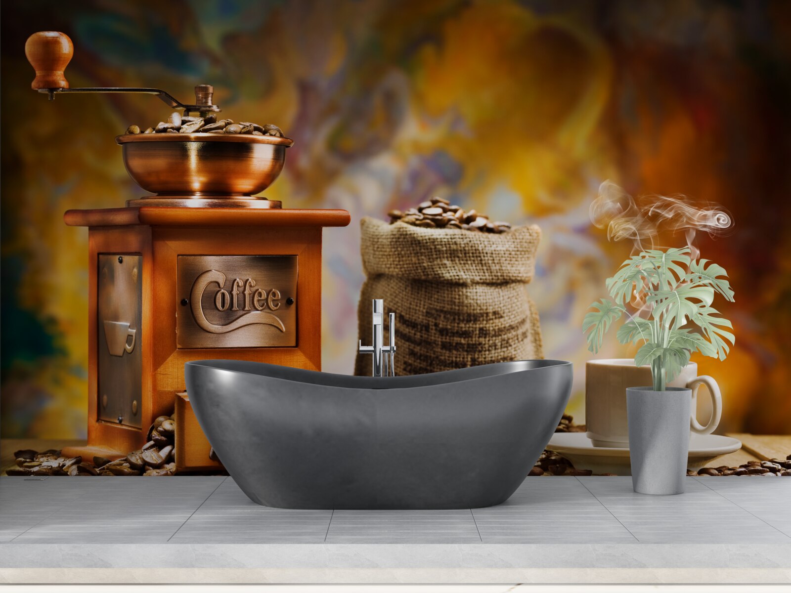 Фотошпалери порядок приготування кавових напоїв