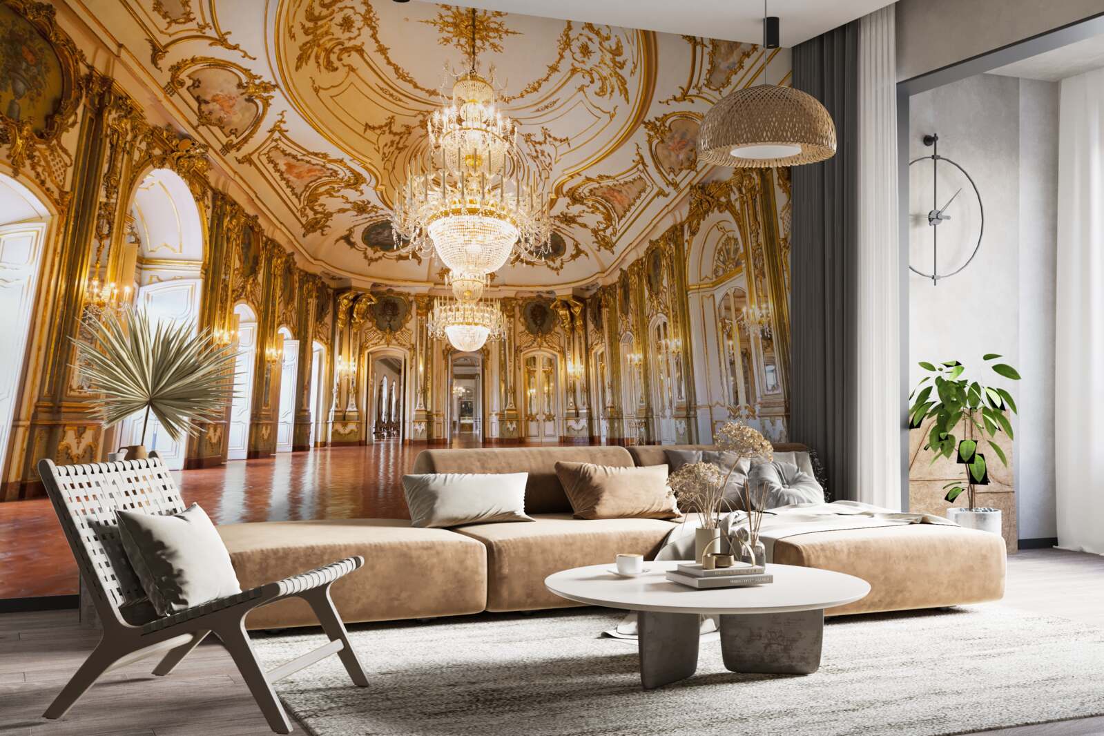 Фотошпалери Проект палацу Queluz